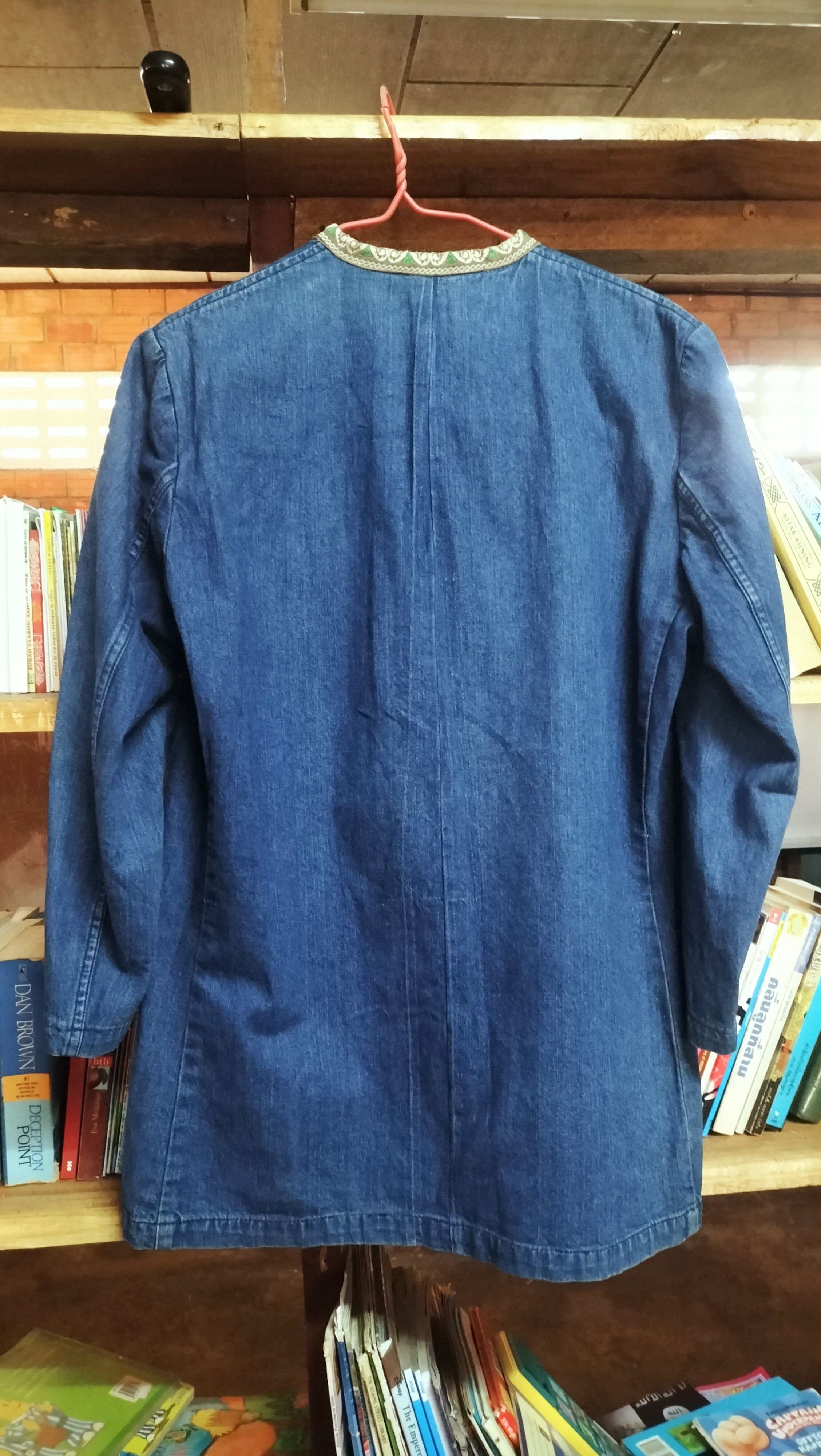 Japanese Brand 80s Moduc Denim Selvedge Native Arts Japanese Brand Size M / US 6-8 / IT 42-44 - 2 Thumbnail