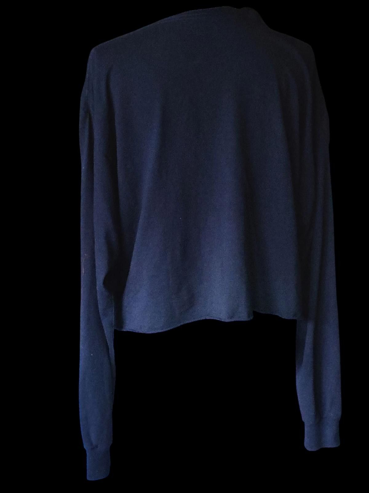 Designer Harry Potter Long Sleeve Crop Sweatshirt - Platform 9 3/4 Size M / US 6-8 / IT 42-44 - 4 Thumbnail