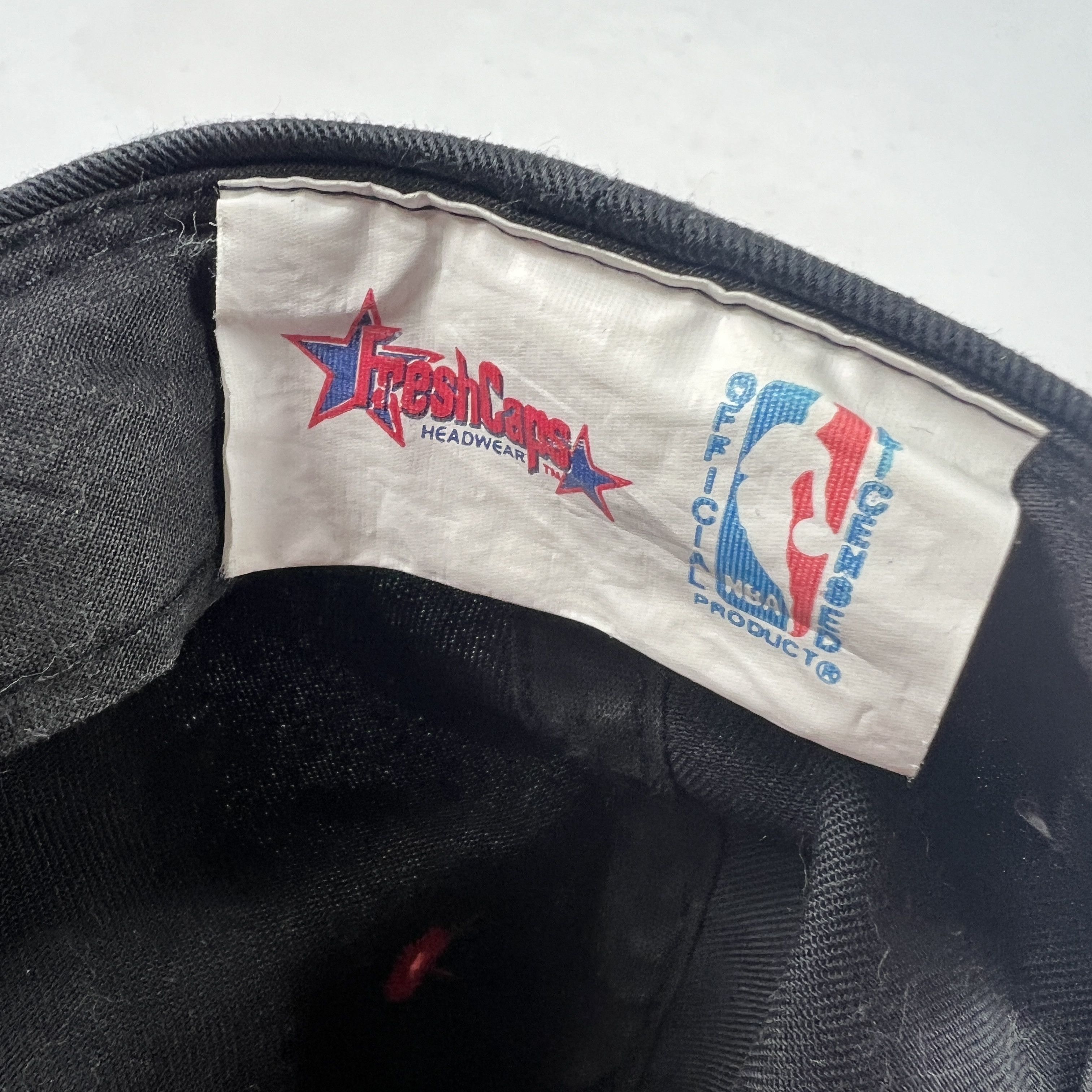 Drew Pearson × NBA × Vintage VTG 90s Drew Person NBA Chicago Bulls Snap Back Hat BlackCap Size ONE SIZE - 12 Thumbnail