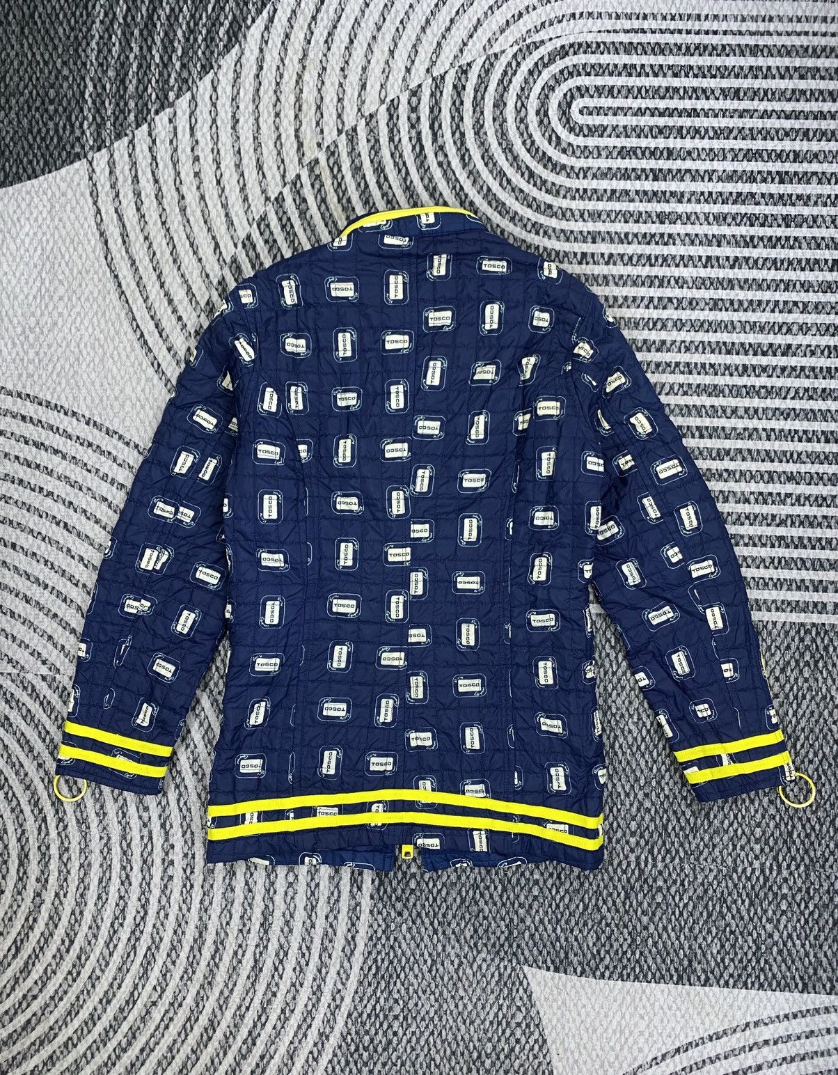 Japanese Brand Vtg Toyota Sport Corner By Tetsu Navy Quilted Zip Jacket Size US S / EU 44-46 / 1 - 2 Thumbnail