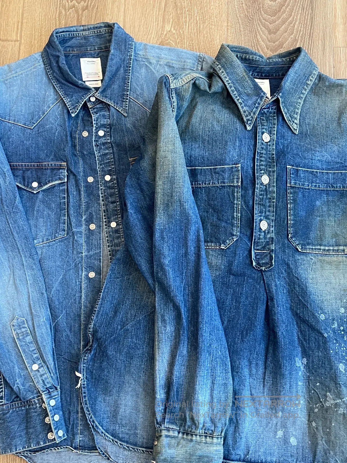 Visvim Visvim 19AW Bandito Dry Denim Shirt. Size US M / EU 48-50 / 2 - 1 Thumbnail
