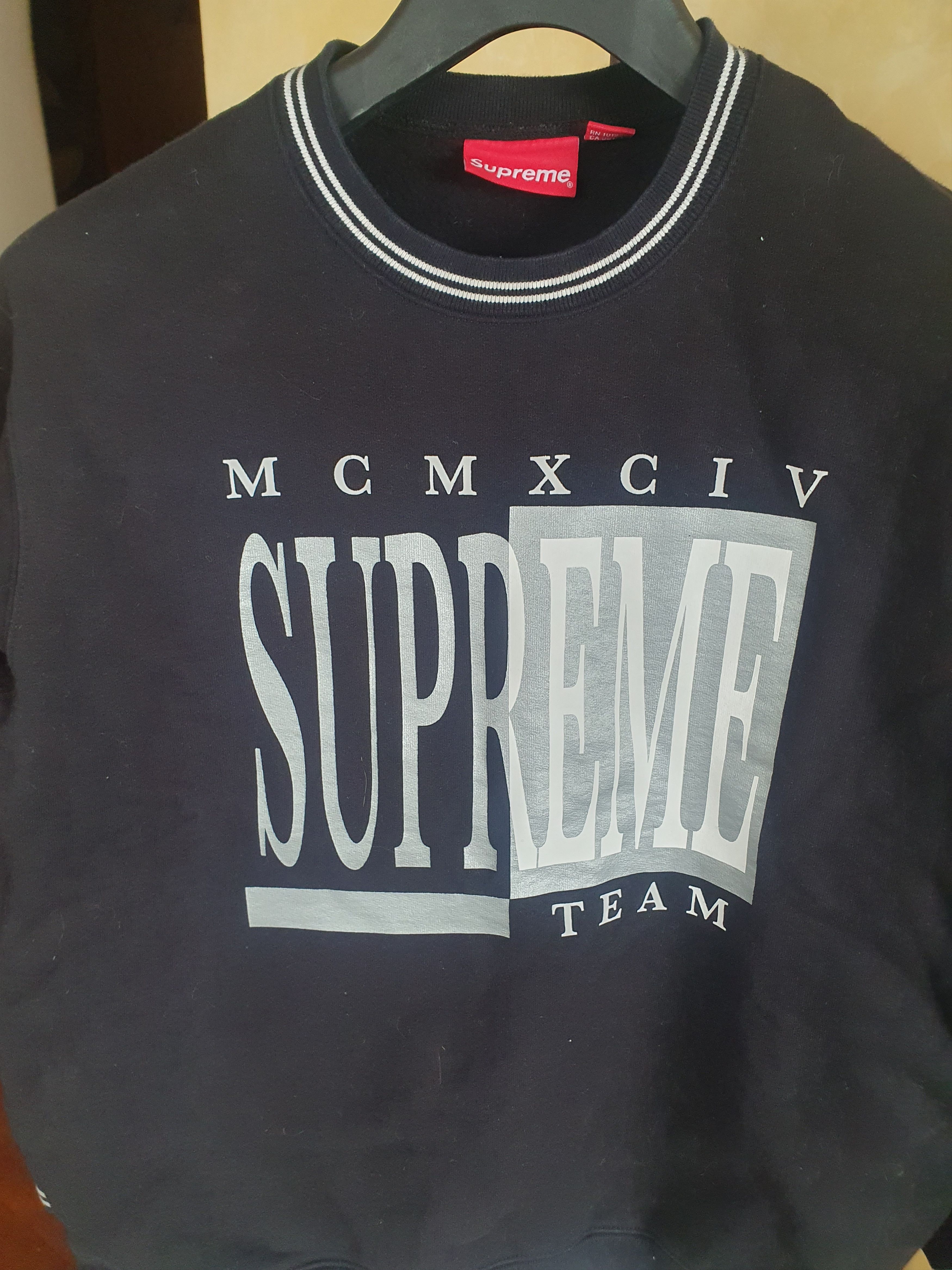 Supreme Supreme Team Crewneck FW17 Made in Canada sz M Size US M / EU 48-50 / 2 - 8 Thumbnail