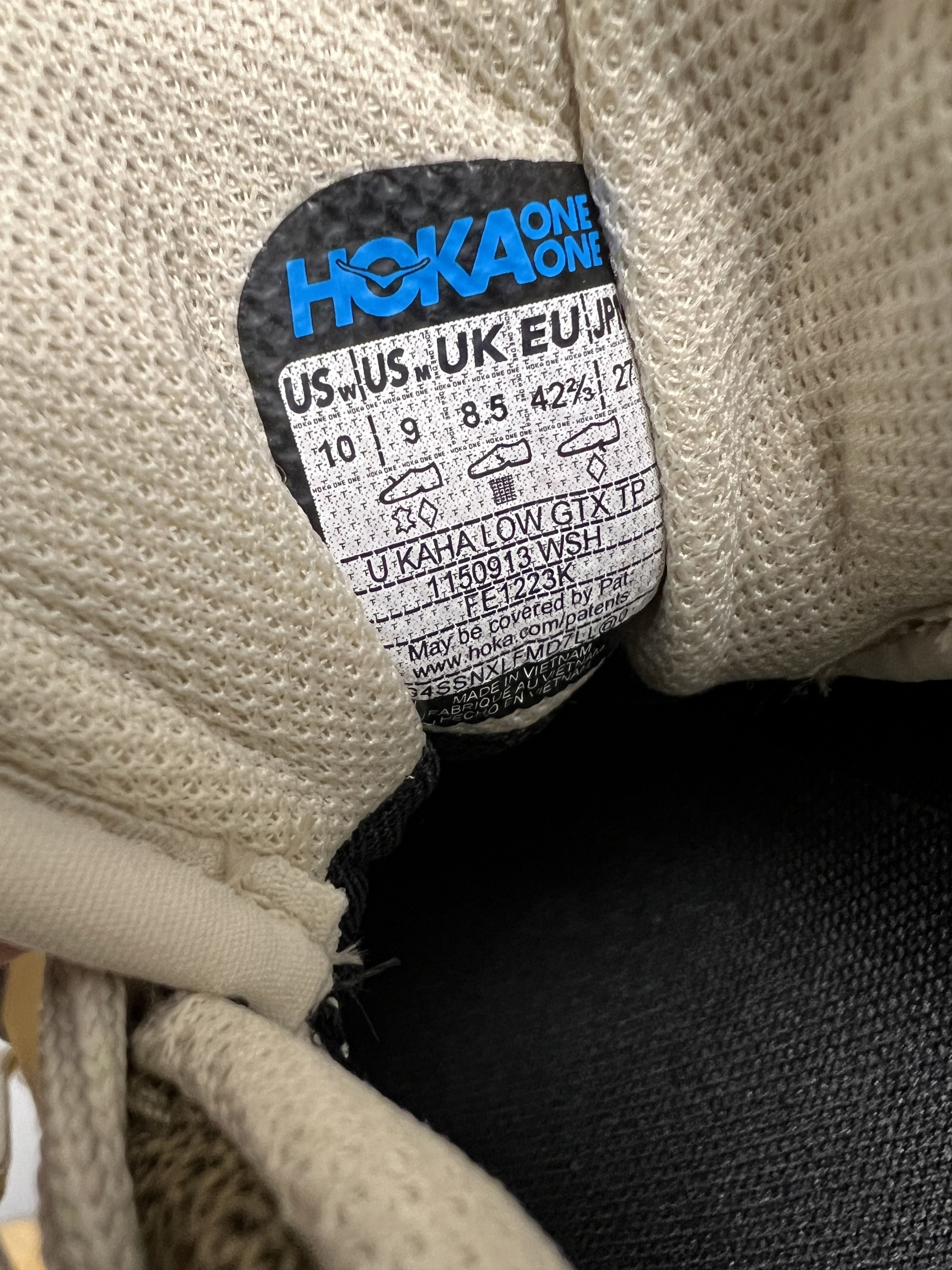 Hoka Hoka Kaha Low GTX TP Gore-Tex Hiking Shoes Size US 9 / EU 42 - 11 Thumbnail