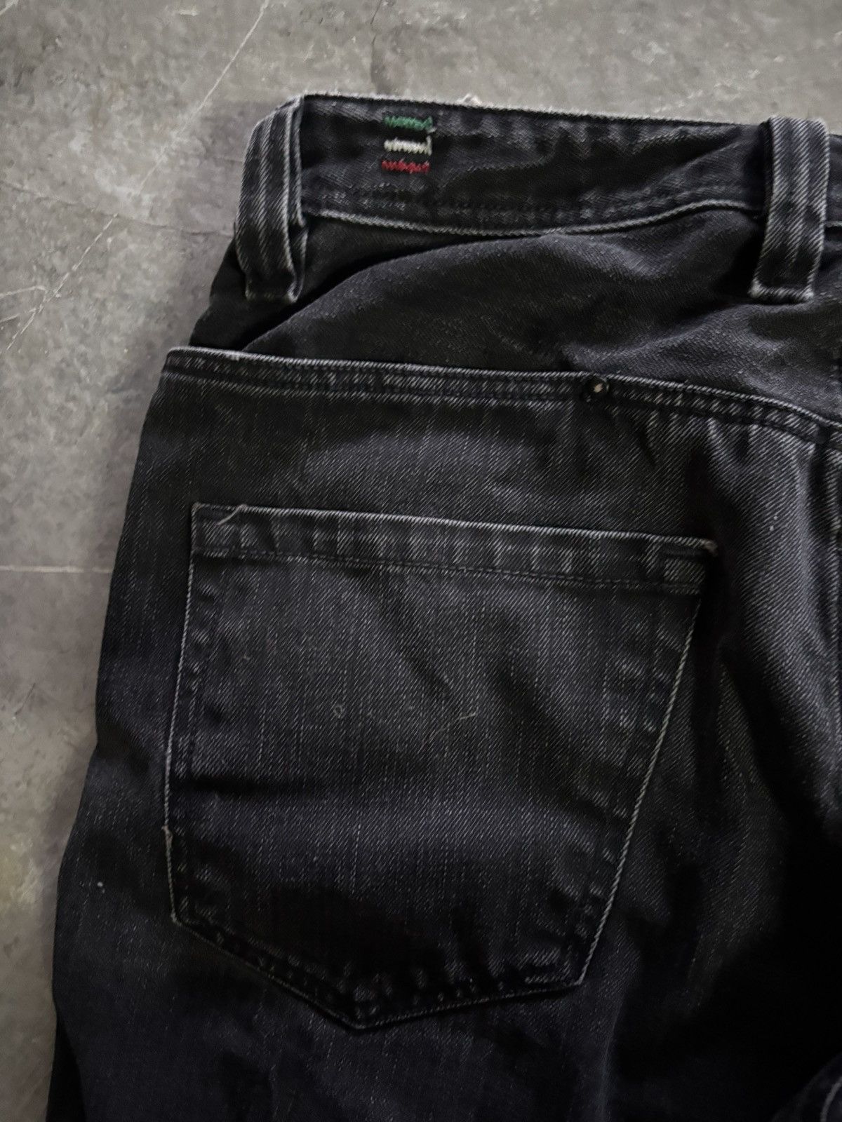 Diesel 2000s Diesel industry opium black jeans claw washed faded Size US 34 / EU 50 - 14 Thumbnail