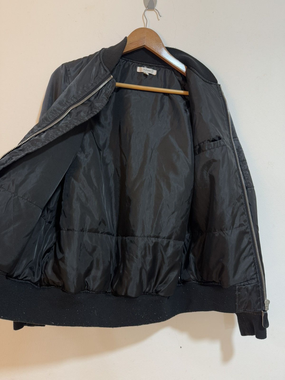 Japanese Brand × Vintage Vintage Nylaus Japan Bomber Jacket Size US M / EU 48-50 / 2 - 8 Thumbnail