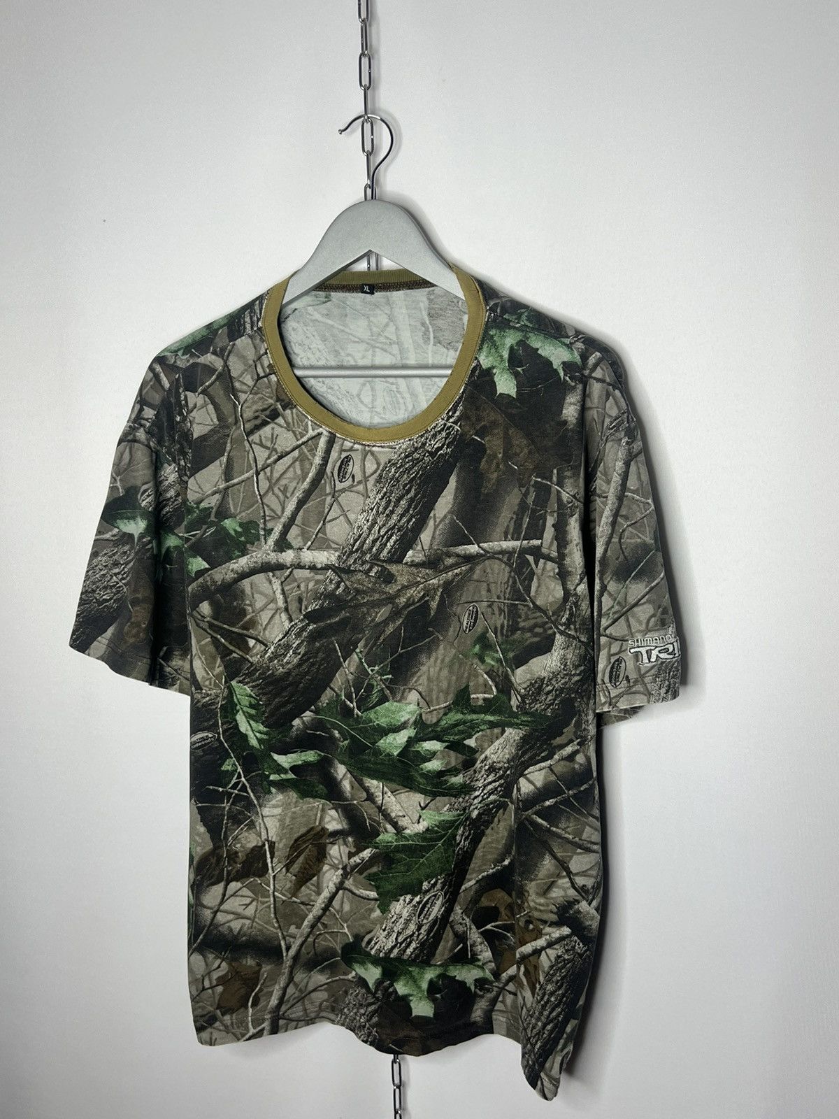 Hunter × Realtree × Vintage 🔥Crazy Vintage Y2K Realtree Camo Boxy Esseltial Skater Tee🔥 Size US XL / EU 56 / 4 - 2 Thumbnail
