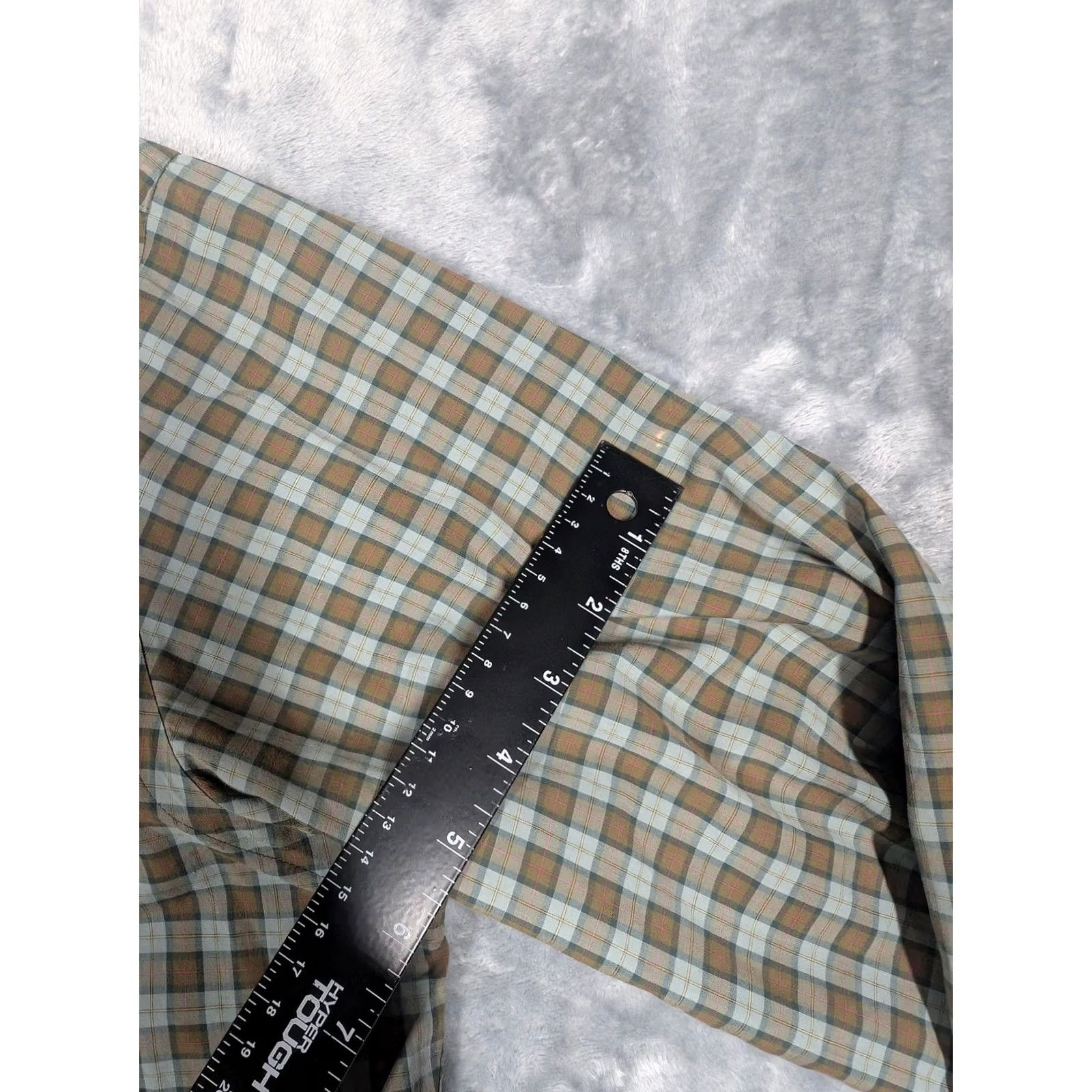 Ralph Lauren Ralph Lauren Shirt Mens L Brown Plaid Long Sleeve Button Down Custom Fit Shirt Size US L / EU 52-54 / 3 - 6 Thumbnail