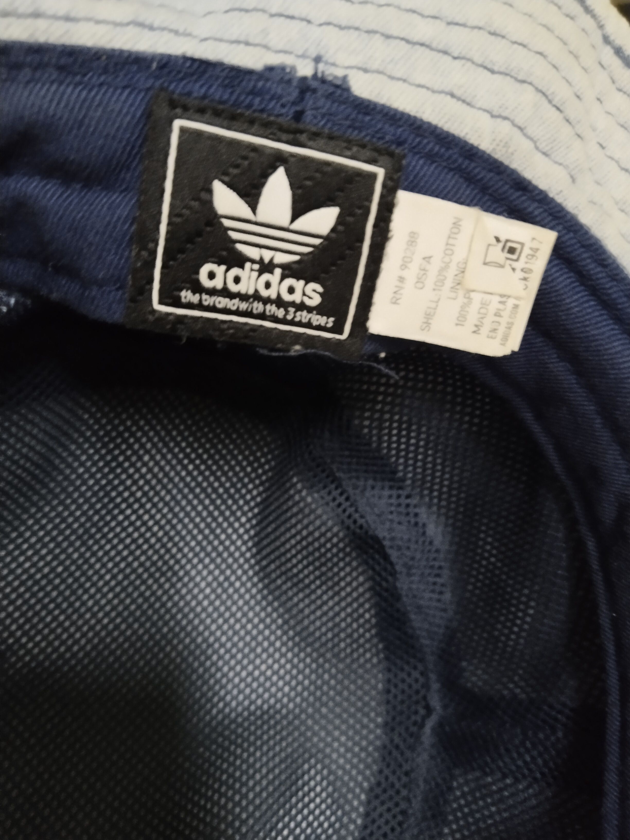 Adidas RARE ADIDAS UNISEX DENIM BUCKET HAT Size ONE SIZE - 4 Thumbnail