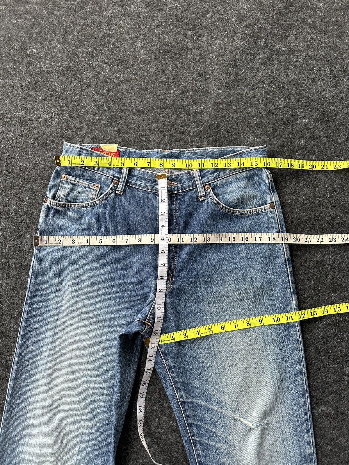 Edwin Edwin Us Classic Scovill Button Washed Vintage Denim D508 Size US 32 / EU 48 - 11 Thumbnail