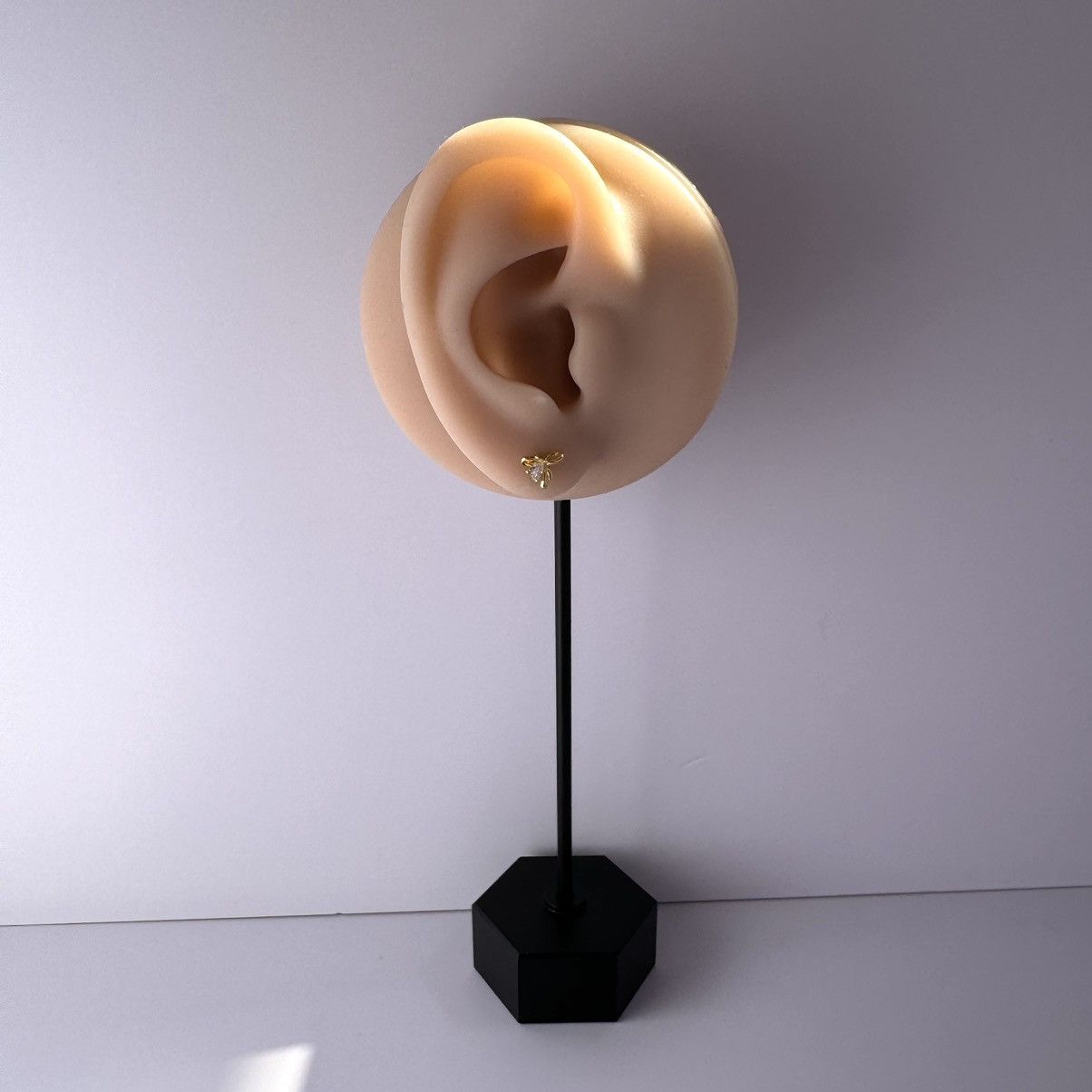 Designer Small CZ Bow Stud Earrings for Women Size ONE SIZE - 7 Thumbnail