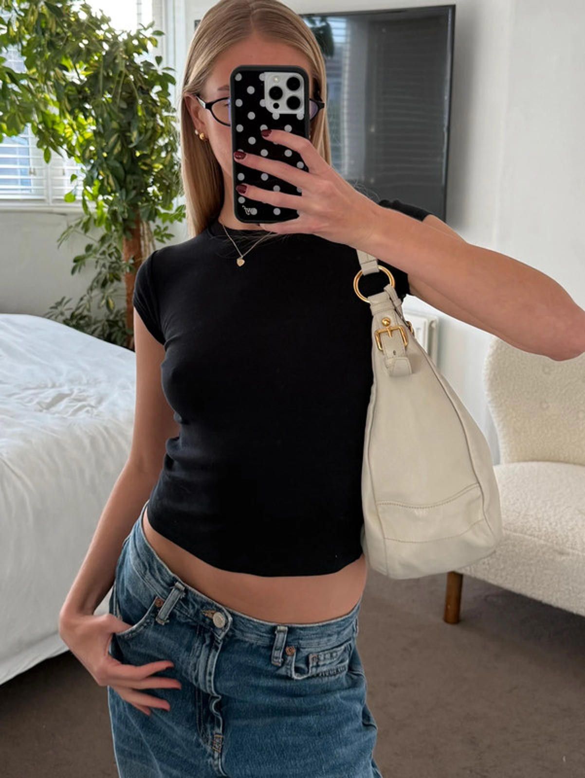 Prada Prada Vitello Daino Hobo Bag Size ONE SIZE - 6 Thumbnail