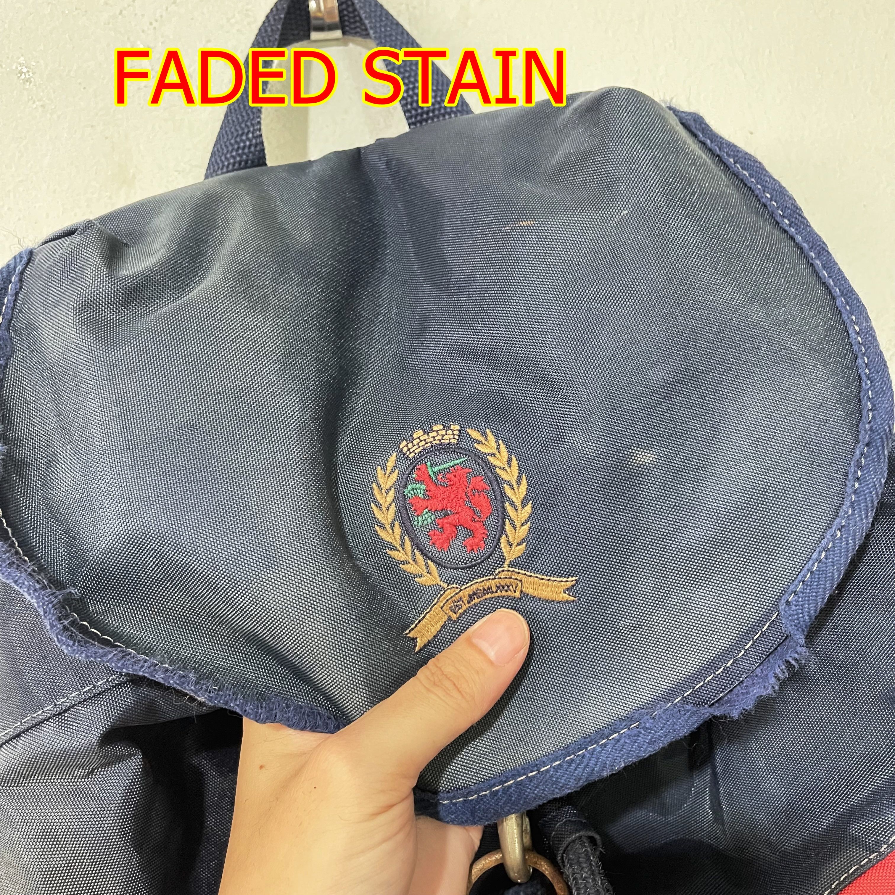 Tommy Hilfiger Vintage 90s Tommy Hilfiger Backpack Size ONE SIZE - 10 Thumbnail