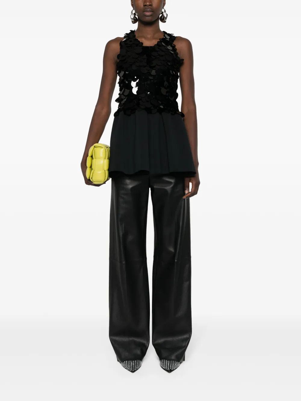 Jil Sander o1y1025 Blouse in Black Size XS / US 0-2 / IT 36-38 - 5 Thumbnail