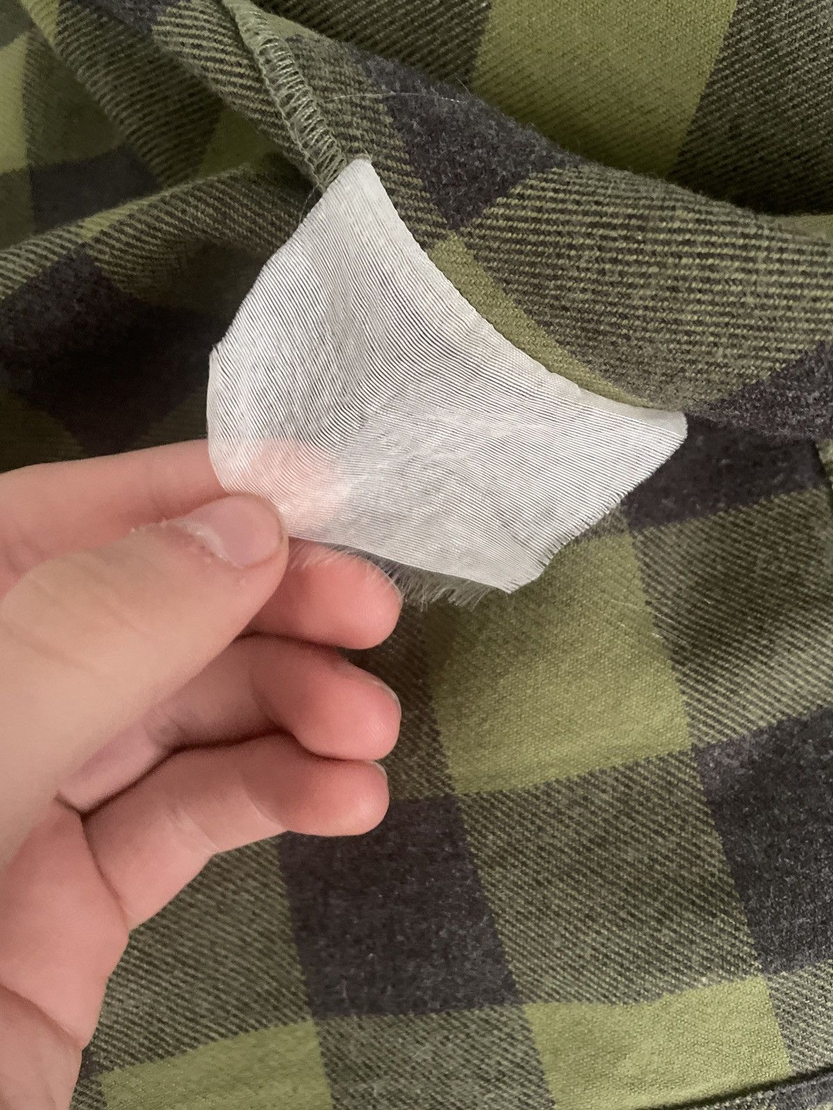 Gosha Rubchinskiy RARE Double Cuffed Flannel Shirt Size US M / EU 48-50 / 2 - 7 Thumbnail