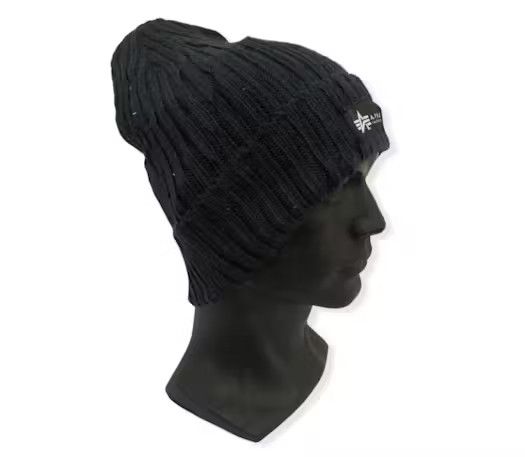 Alpha Industries Vintage Alpha industries Beanie Hat Size ONE SIZE - 3 Thumbnail