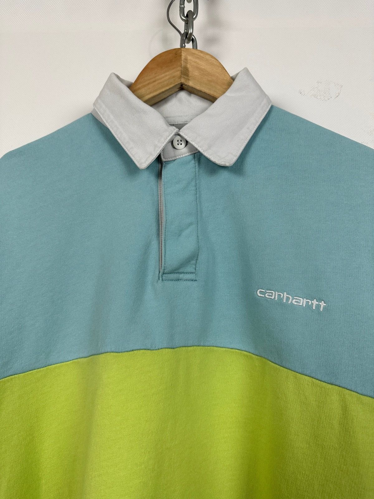 さらに100円引き◆CARHARTT◆L/S NEWPORT RUGBY POLO GSNEW | Carhartt WIP L/S newport rugby polo Size M PxL