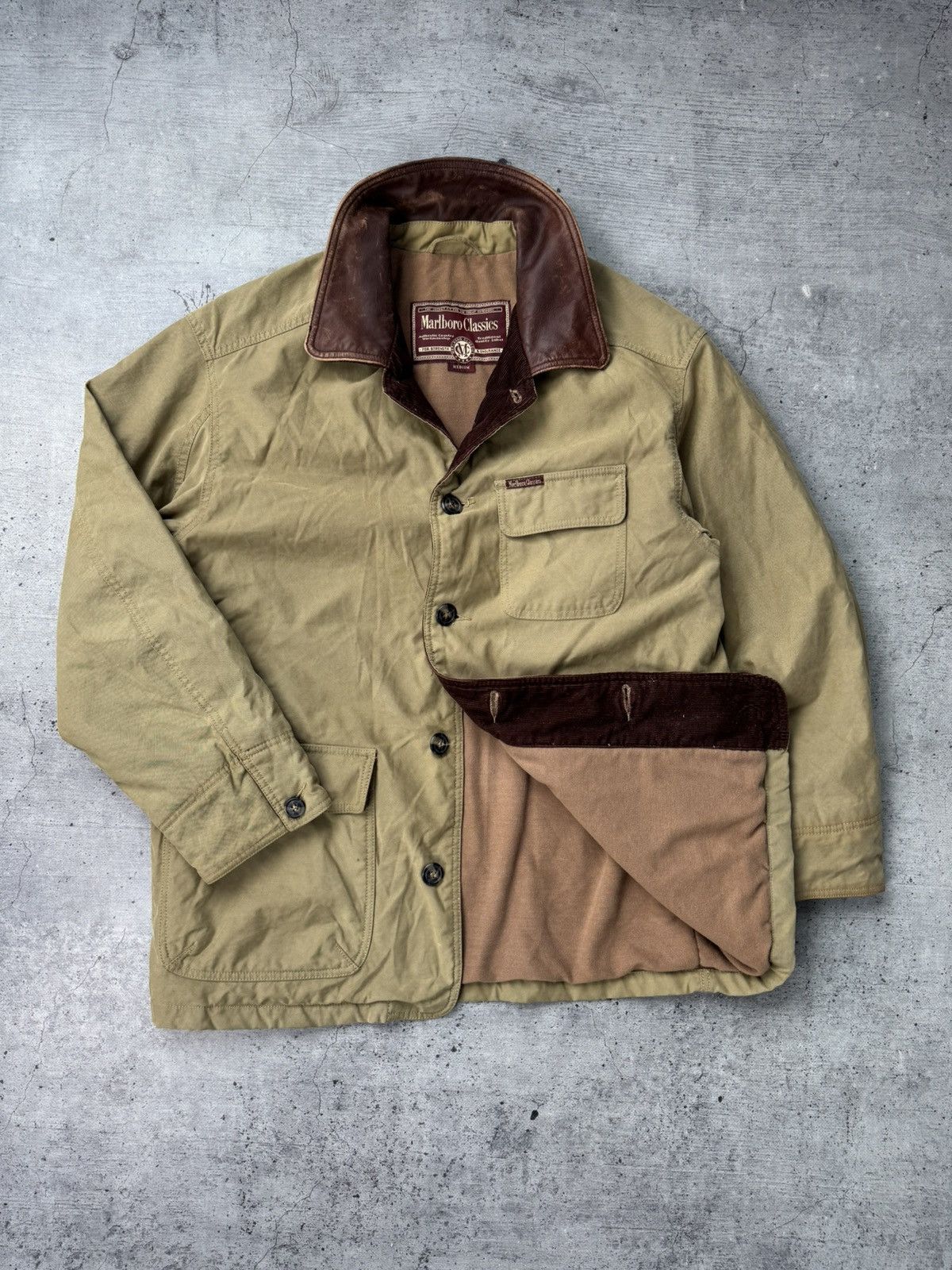Marlboro Classics Marlboro Classics Vintage Trucker Jacket Rare Hype Size US M / EU 48-50 / 2 - 1 Thumbnail
