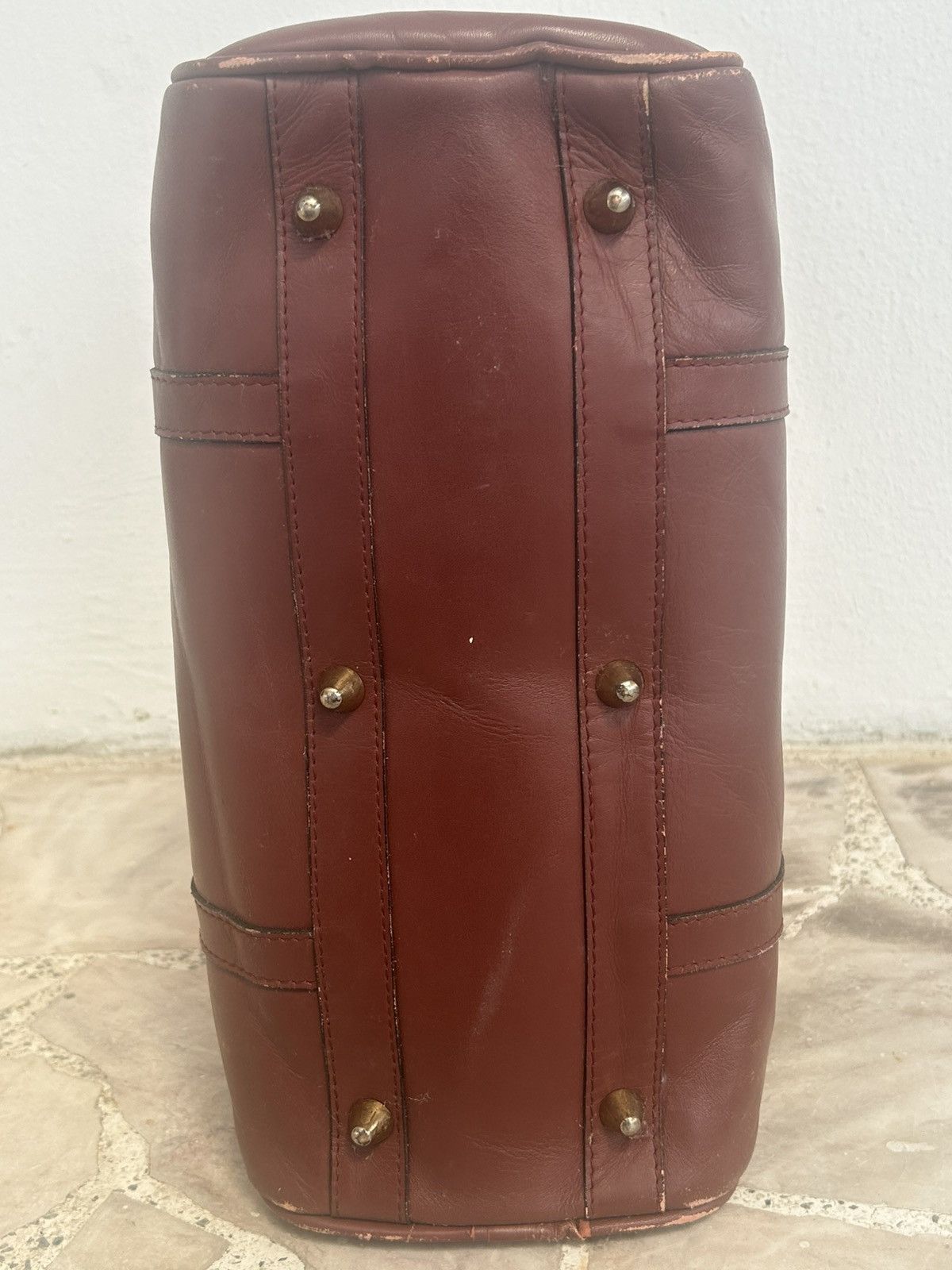 Cartier Wine Red Duffel Bag Vintage Cartier Size ONE SIZE - 8 Thumbnail