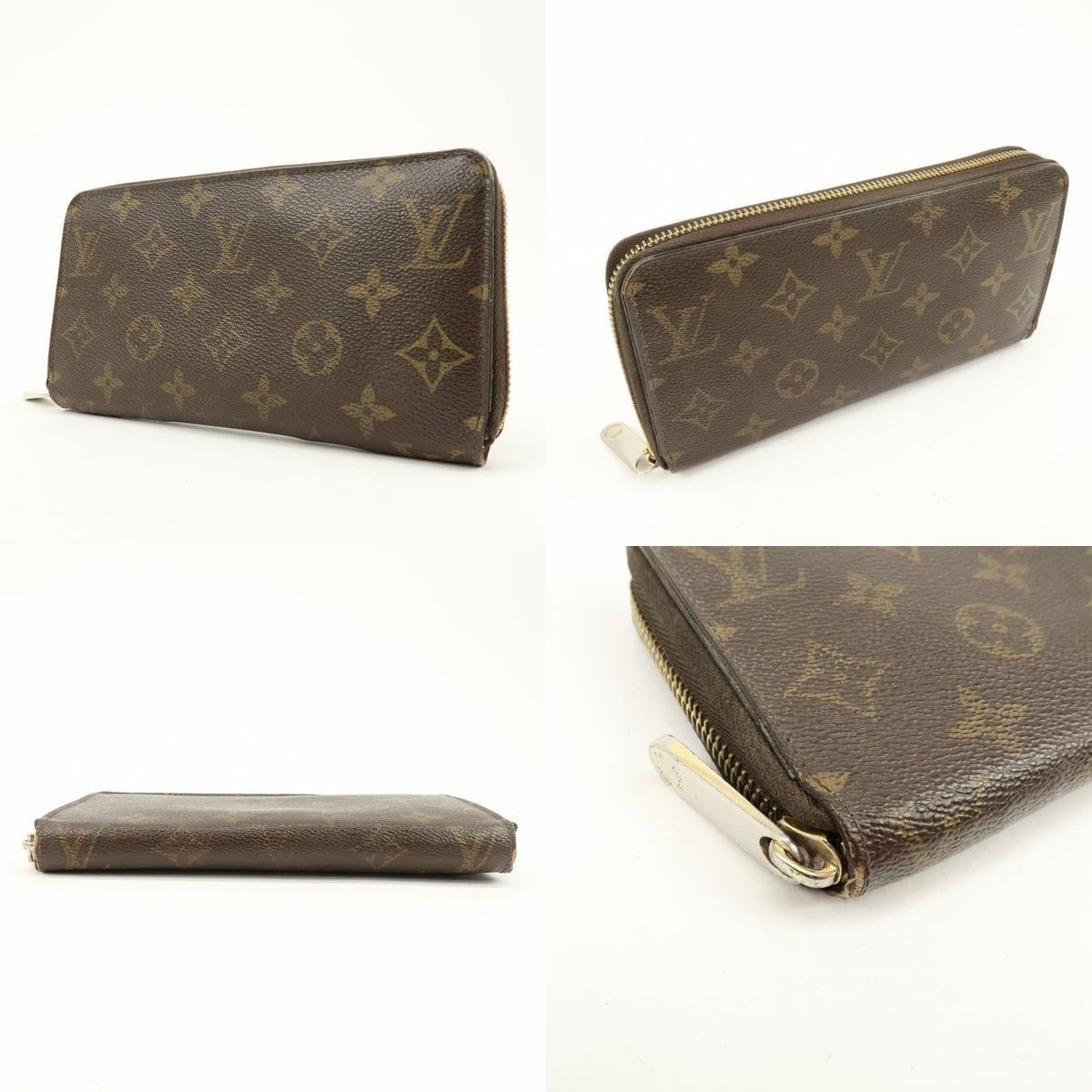 Louis Vuitton Louis Vuitton Monogram Zippy Wallet Brown Size ONE SIZE - 3 Thumbnail