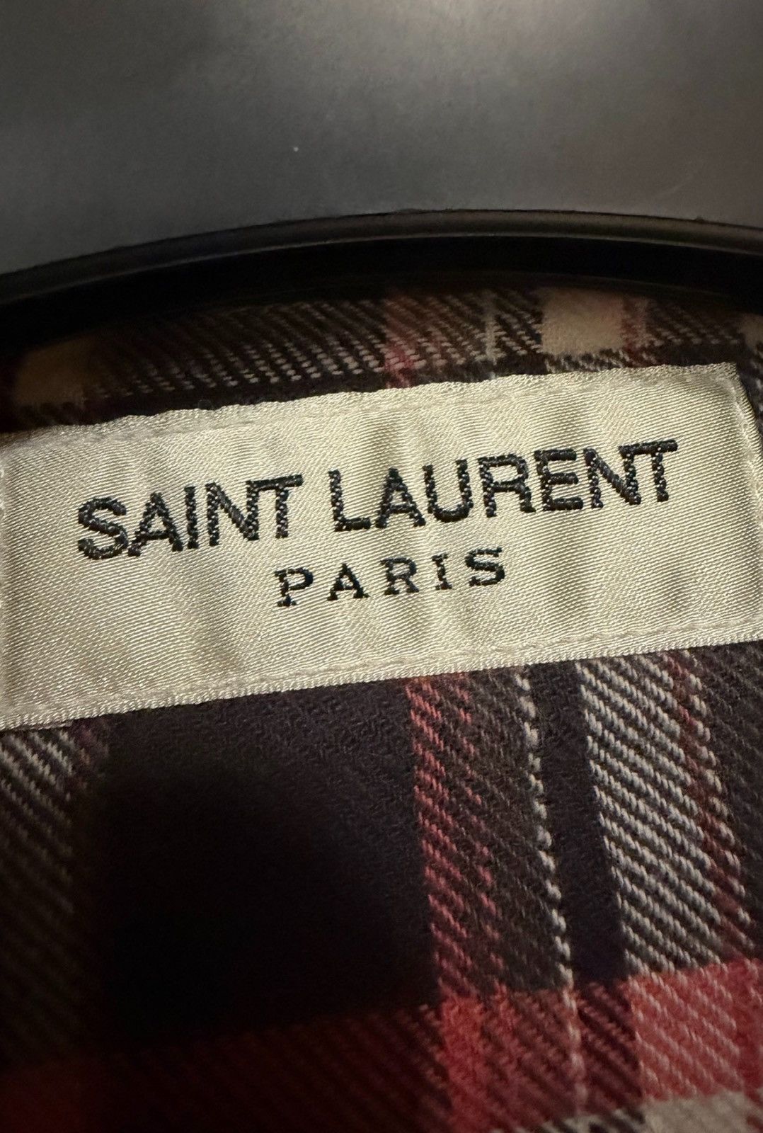 Saint Laurent Paris Saint Laurent 18SS Gradient Patchwork Western Cat-Eye Shirt Size US XS / EU 42 / 0 - 2 Thumbnail