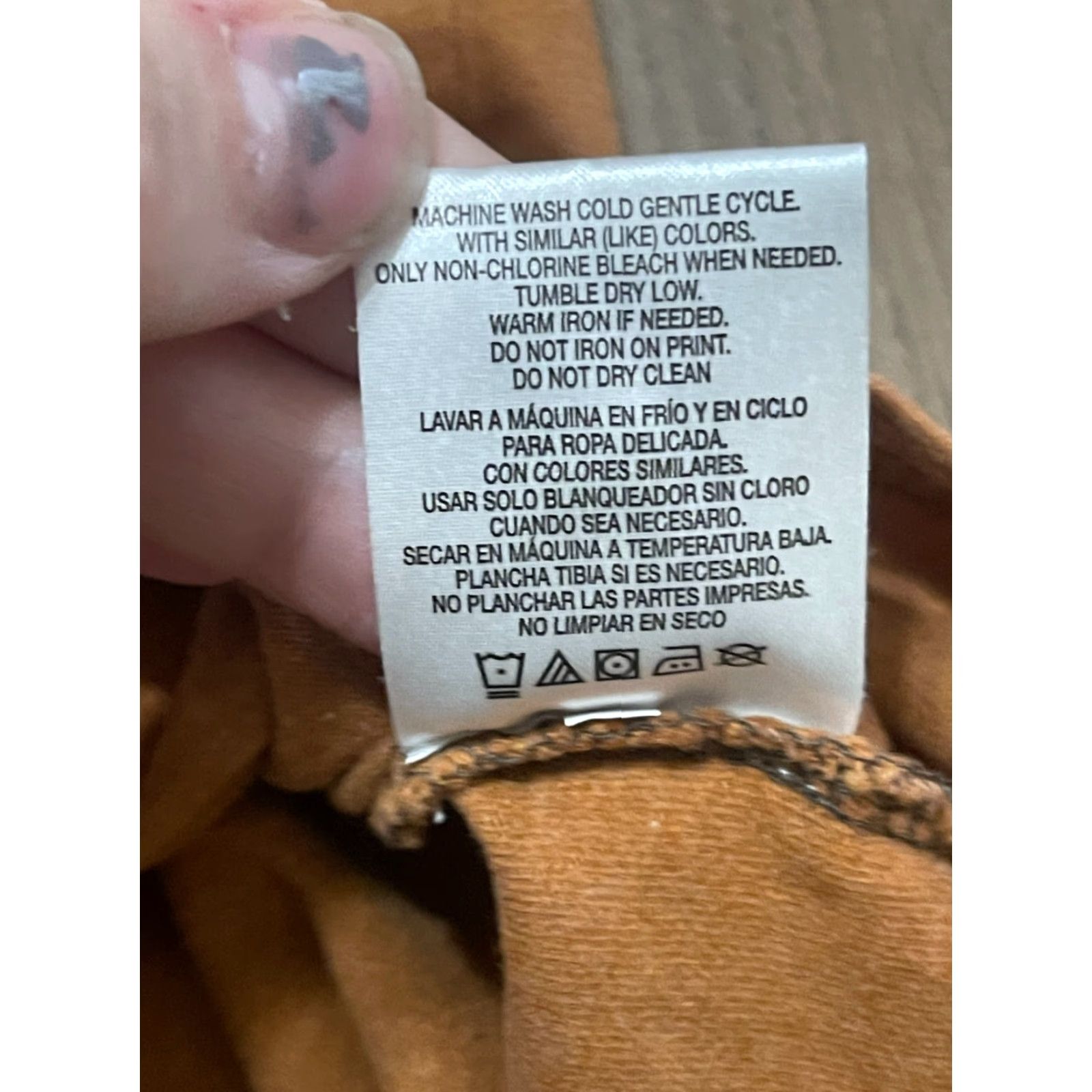 Alife Outdoor Life Shirt Women's Size Small Brown Orange Black Long Sleeve Womens Size S / US 4 / IT 40 - 7 Thumbnail