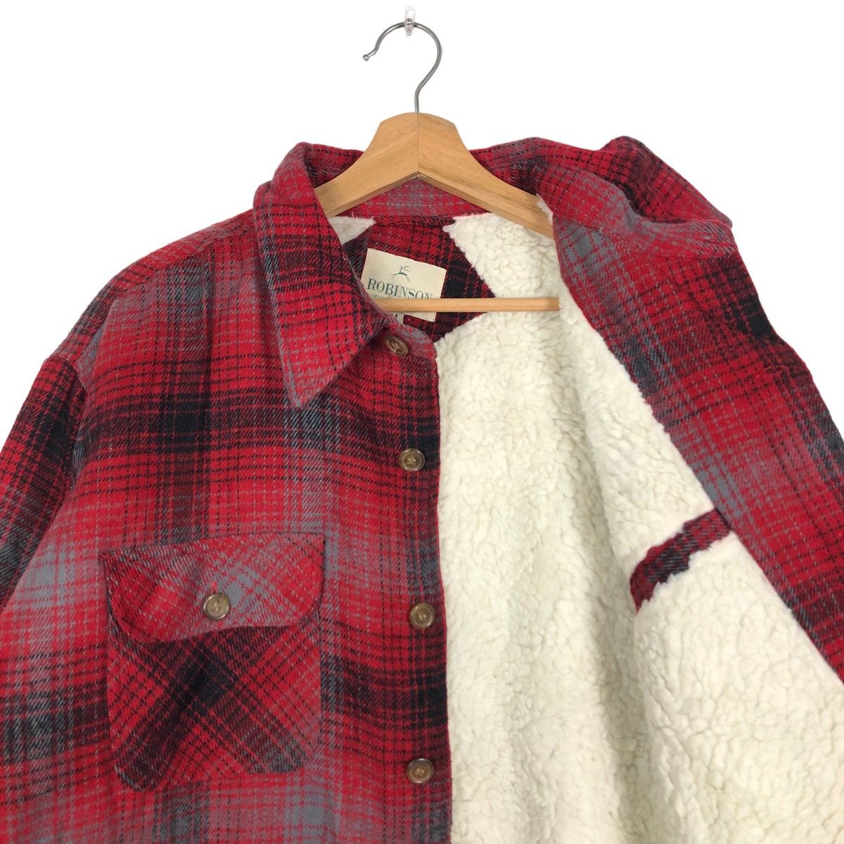 Japanese Brand 🔥90’s Vintage Flannel Jacket Robinson Tartan Design Size US M / EU 48-50 / 2 - 10 Thumbnail