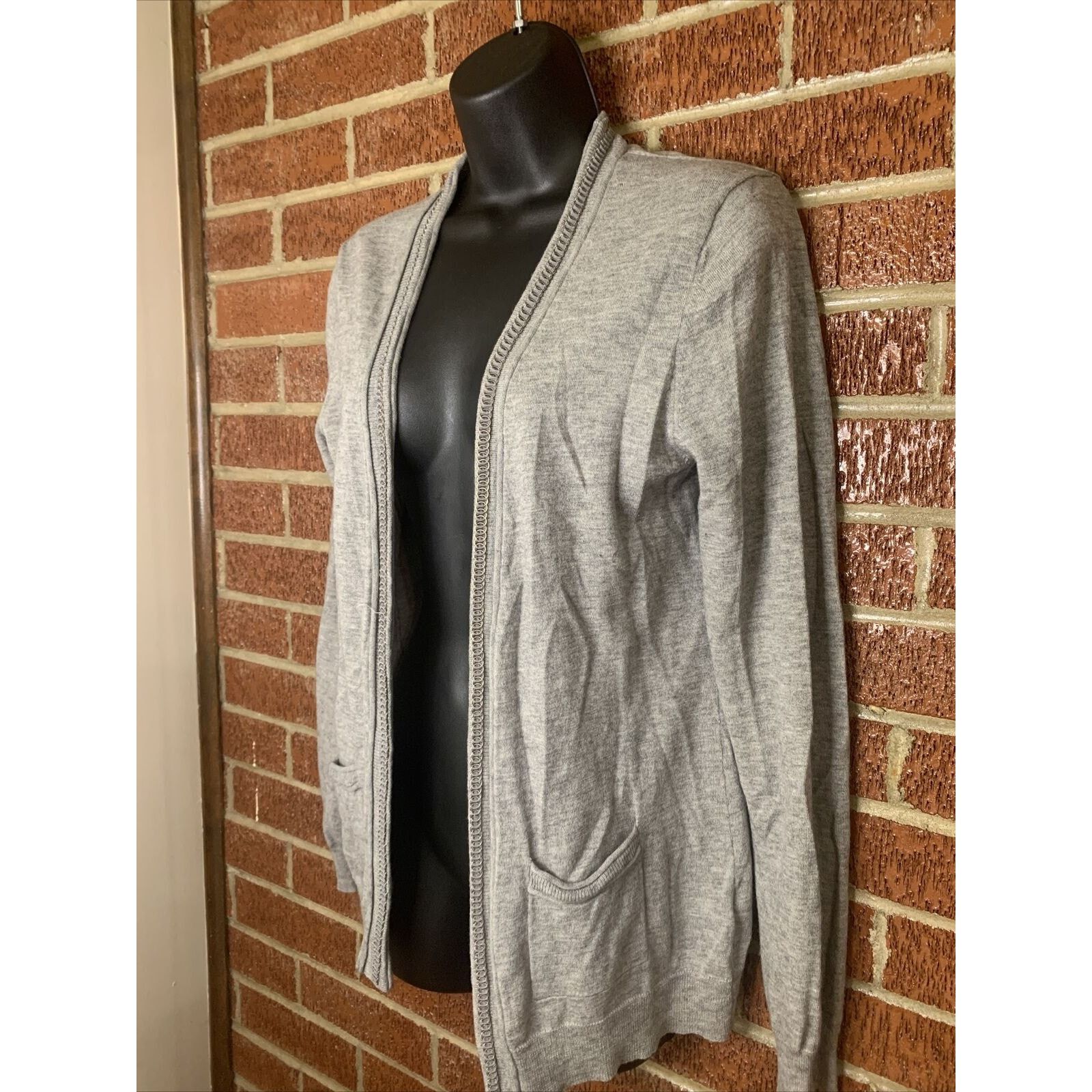 Banana Republic Banana Republic Women’s Cardigan Chain link Gray Medium Size M / US 6-8 / IT 42-44 - 2 Thumbnail