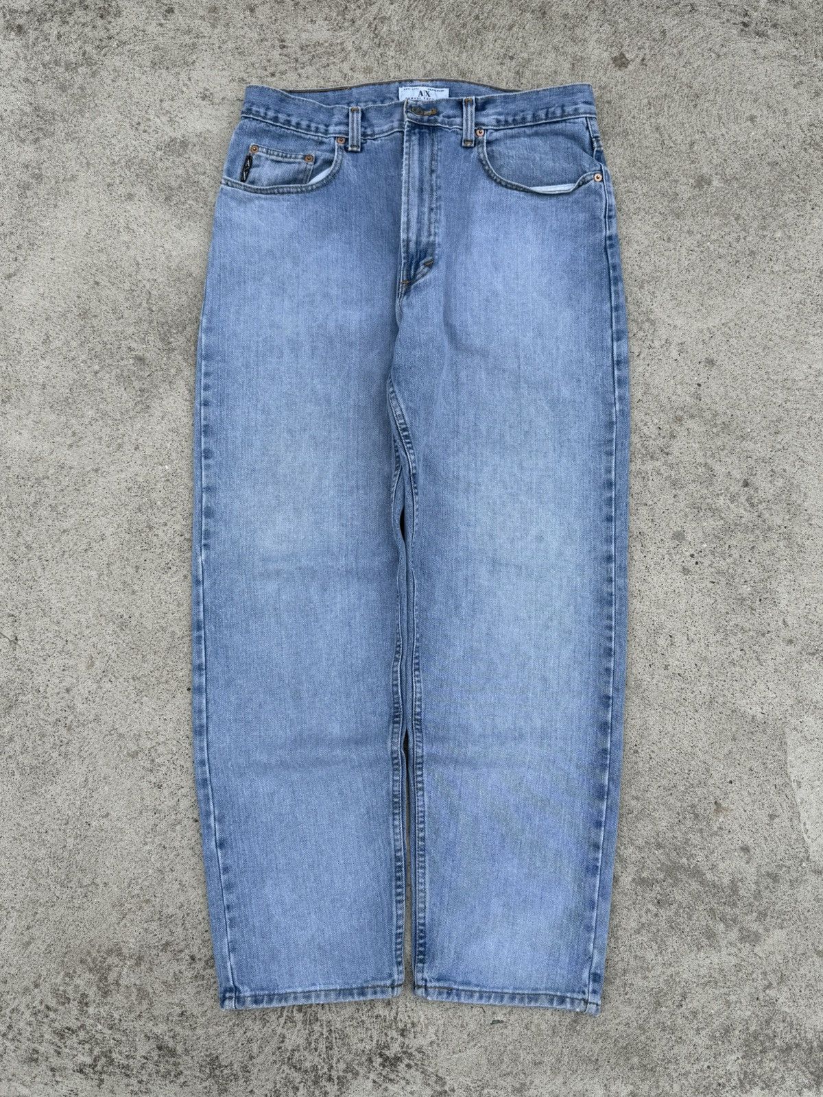 Armani Exchange × Vintage Vintage 00’s Armani Exchange A|X Men’s Jeans Men’s Size 34 Size US 34 / EU 50 - 1 Thumbnail