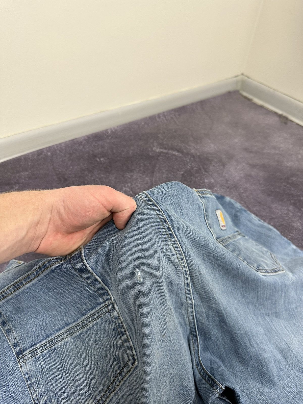 Carhartt Vintage Carhartt Faded Denim USA Baggy Hype Opium Work Jeans Size US 40 / EU 56 - 11 Thumbnail