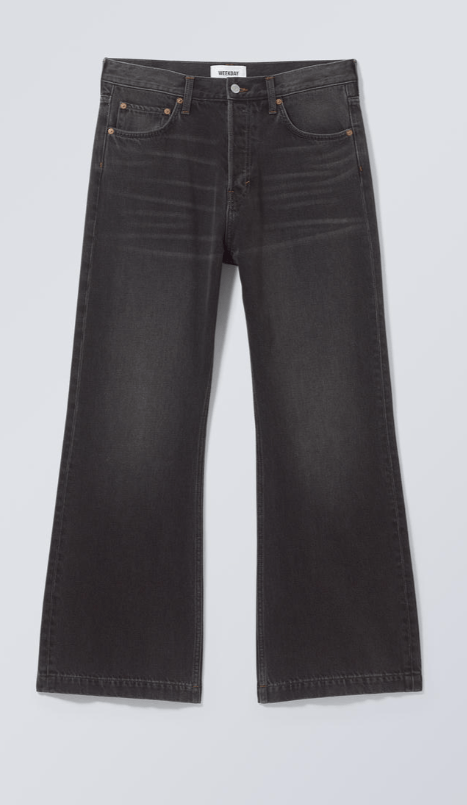 Weekday Time Loose Bootcut Jeans