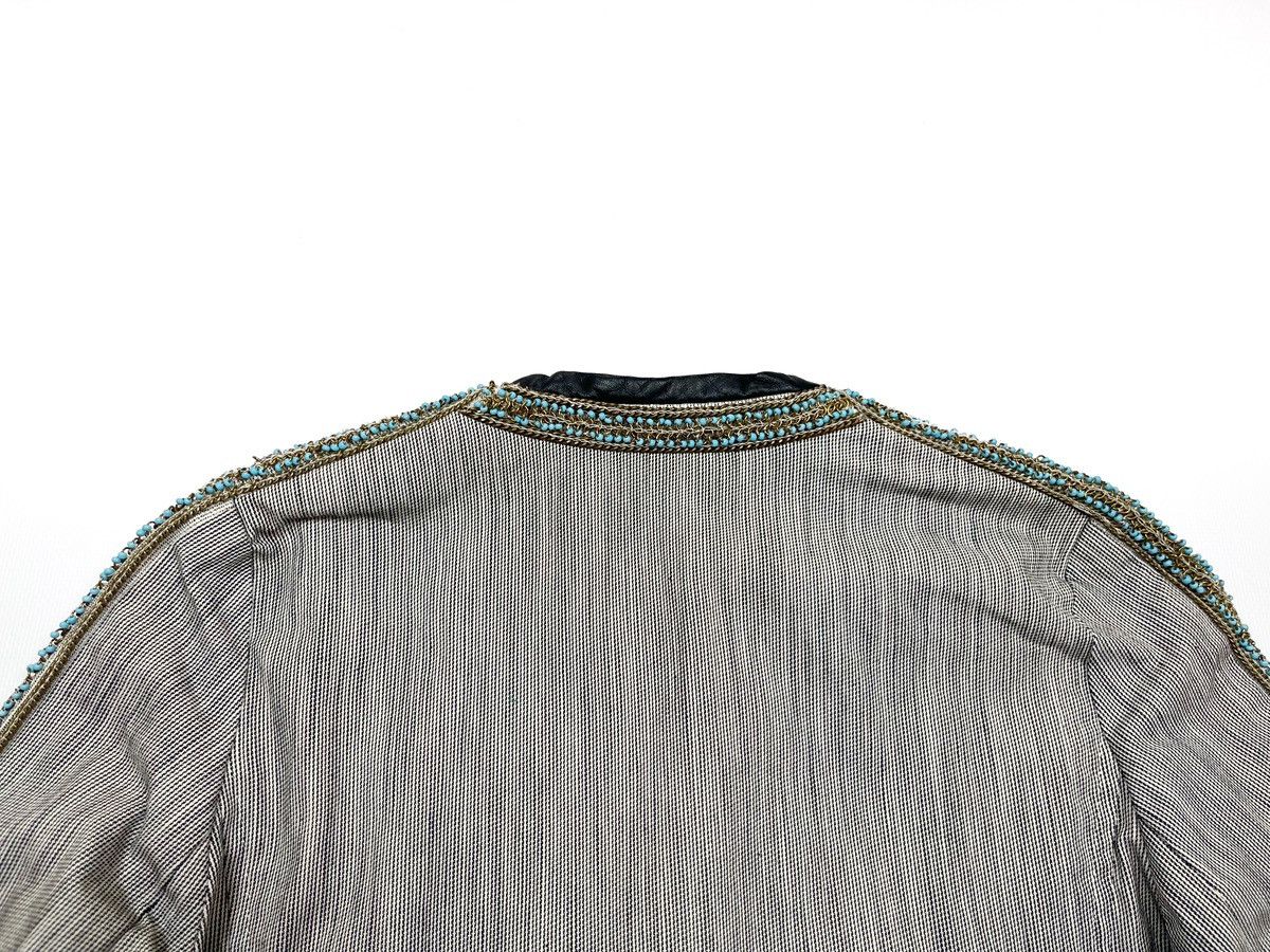 Iro IRO Talya Cropped Blazer Beads Size 2 Size XS / US 0-2 / IT 36-38 - 13 Thumbnail