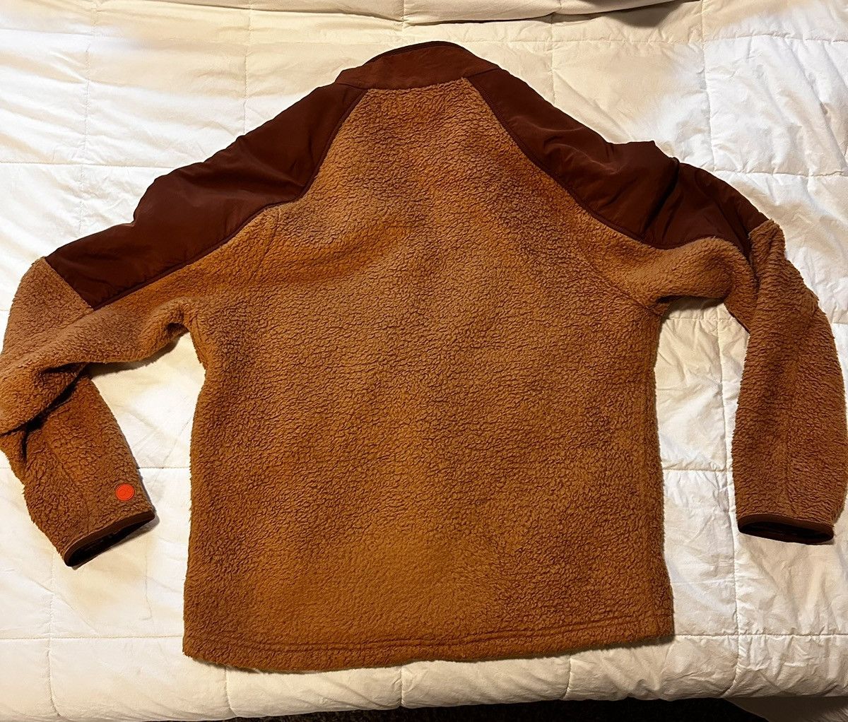 Outerknown Outerknown Skyline Sherpa Fleece, 1/4 Zip, Burnt Orange Size US M / EU 48-50 / 2 - 4 Thumbnail