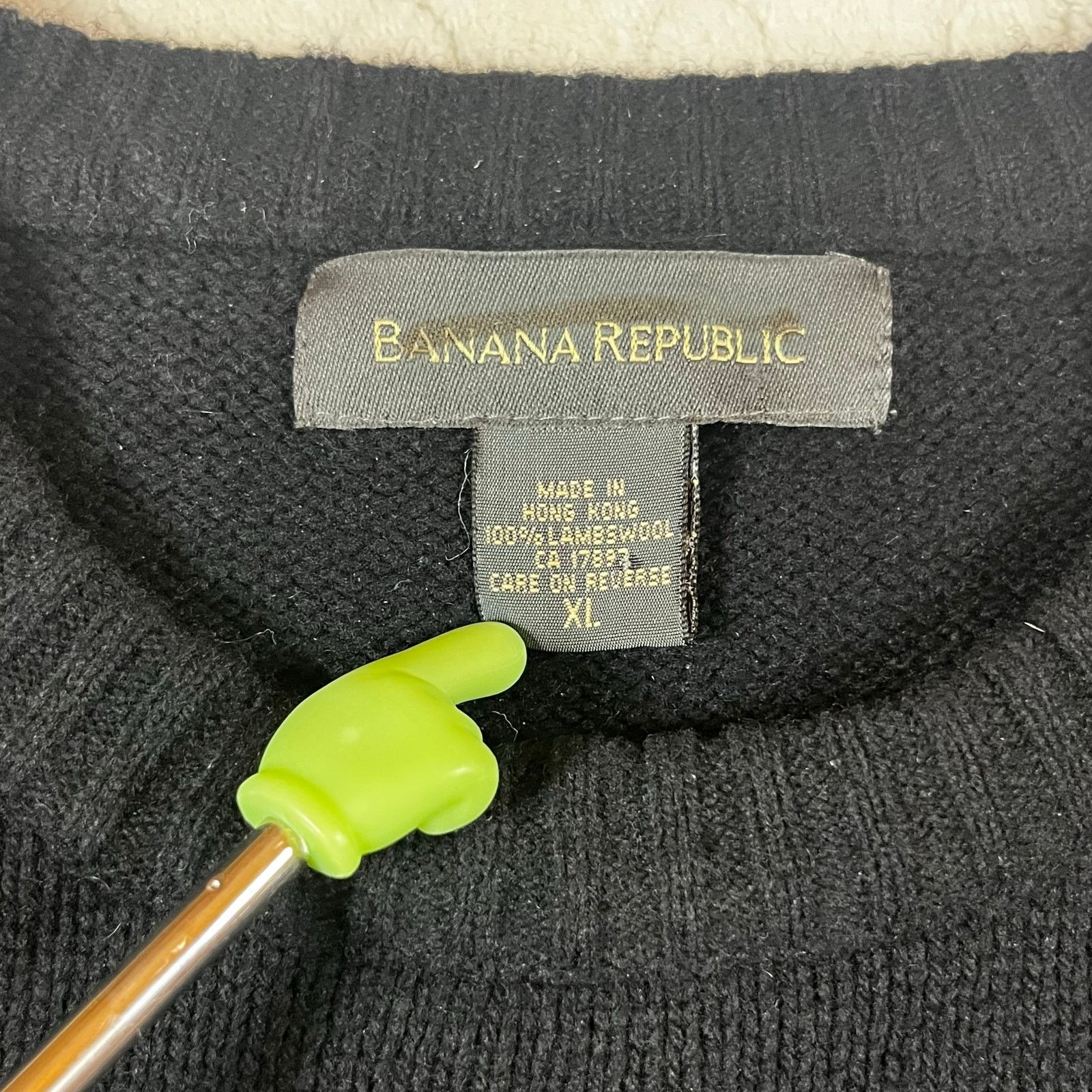 Banana Republic Vintage Banana Republic Sweater Men's XL 100% Lambswool Size US XL / EU 56 / 4 - 5 Thumbnail