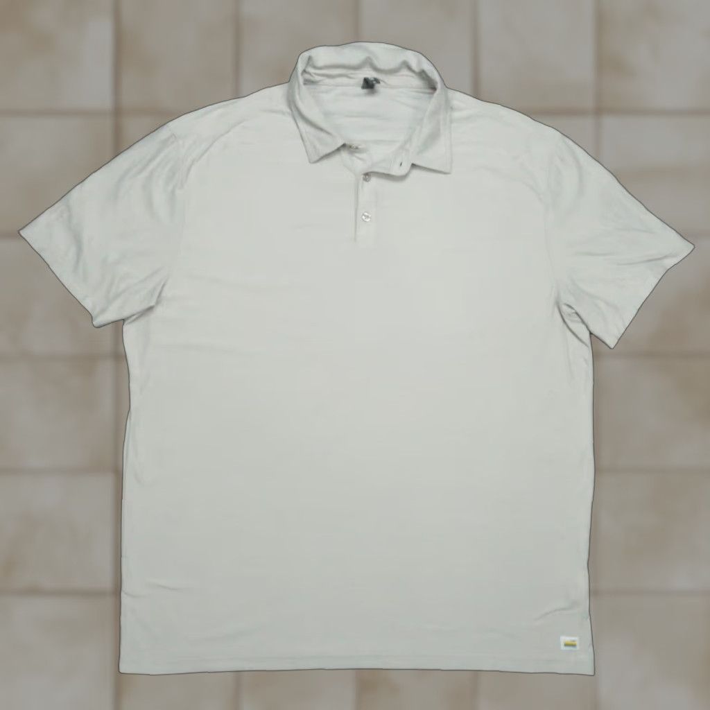 Vuori Vuori Shirt Mens Extra Large Gray Strato Tech Short Sleeve Polo Lightweight V188 Size US XL / EU 56 / 4 - 1 Thumbnail