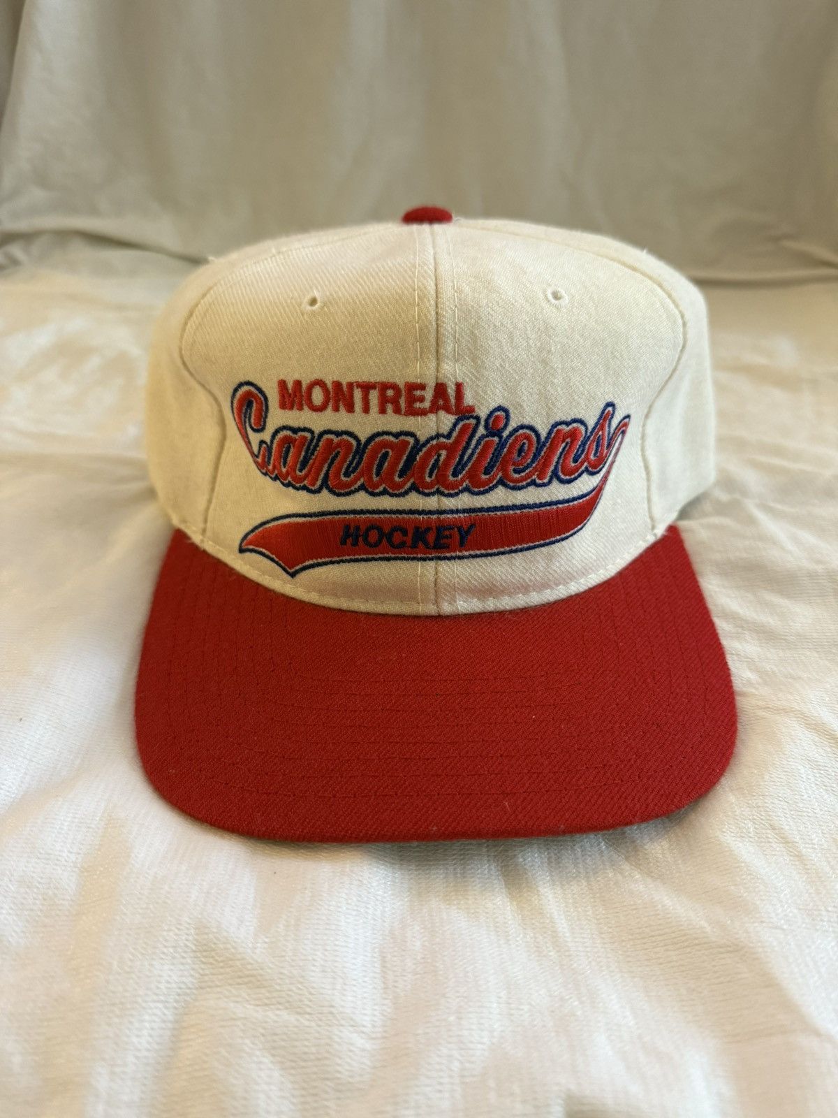 Starter Vintage montreal canadiens starter leather beltstrap hat Size ONE SIZE - 1 Thumbnail