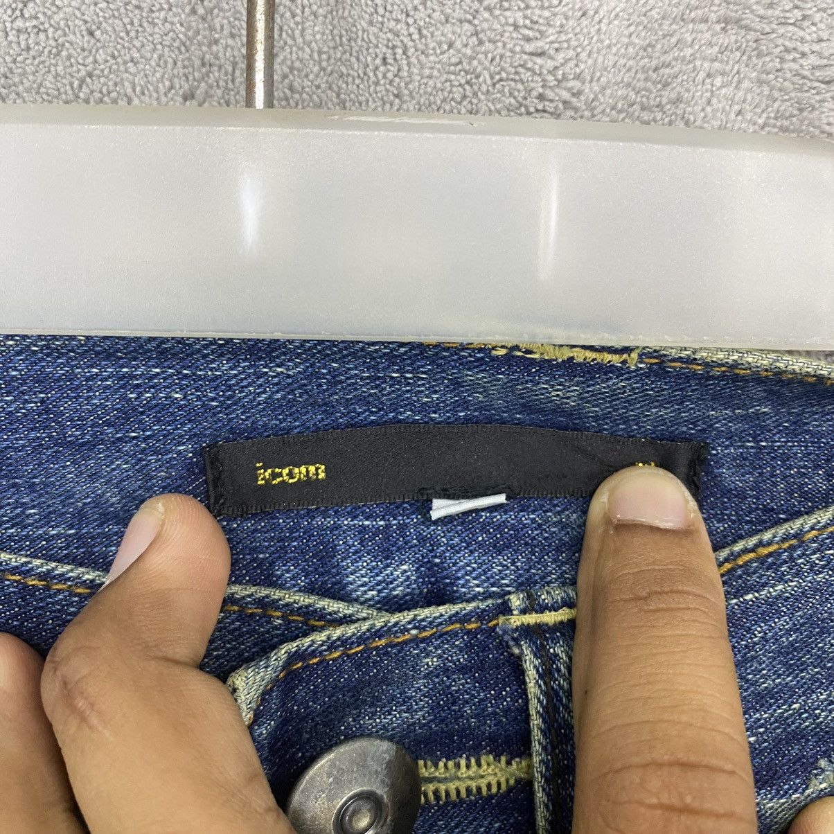 If Six Was Nine Bootcut Baggy Icom Embroidered Pocket Size US 32 / EU 48 - 8 Thumbnail