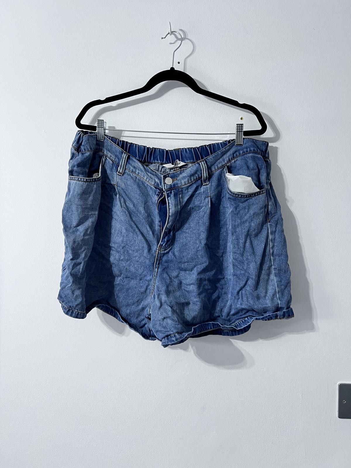 Other Simply Be Denim Shorts – UK 22 Size 40" / US 18 - 2 Thumbnail