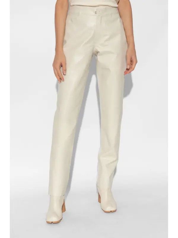 Marni o1y1125 Sweatpant in Cream Size 27" / US 4 / IT 40 - 3 Thumbnail