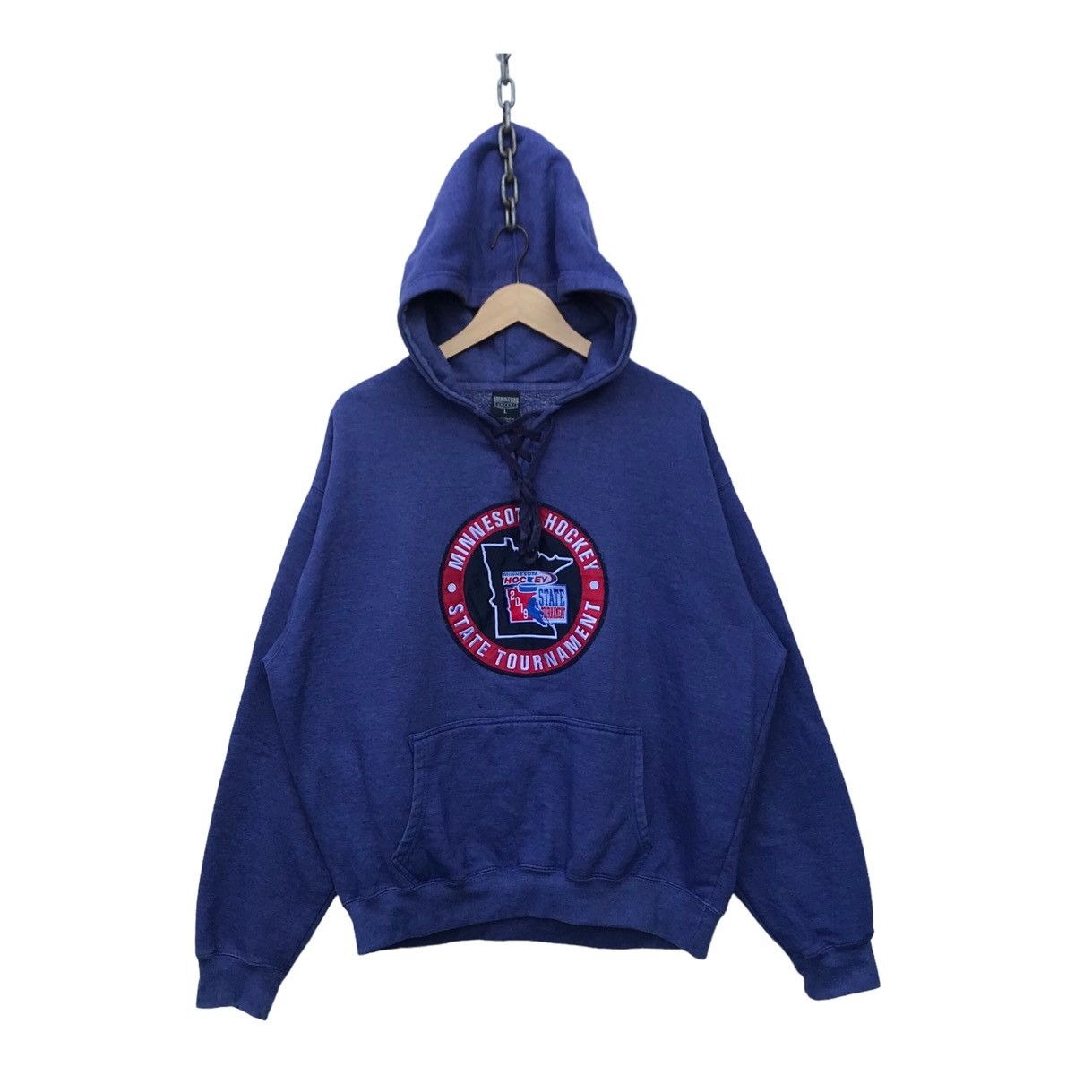 NHL Minnesota Hockey State Tournament Sweater Hoodie (28”X28”) Size US XXL / EU 58 / 5 - 1 Thumbnail