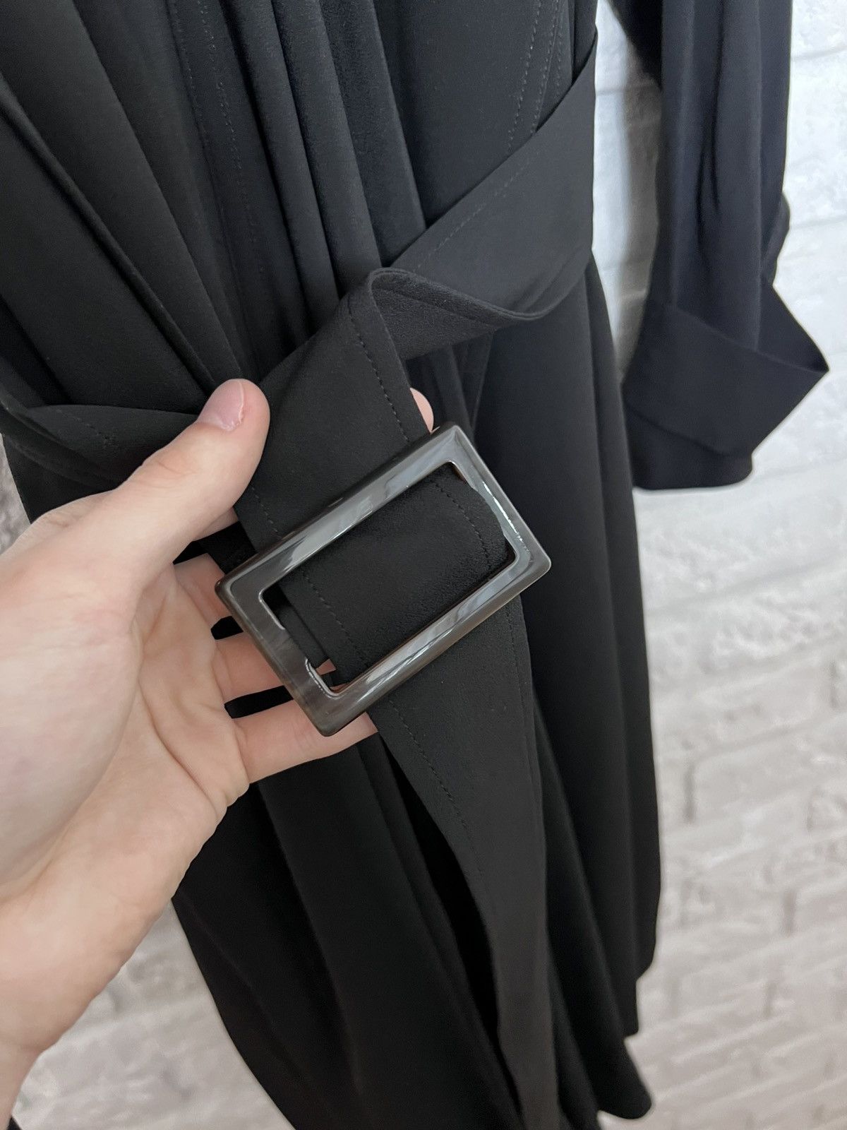 Rick Owens Rick owens belted silk coat Size M / US 6-8 / IT 42-44 - 7 Thumbnail