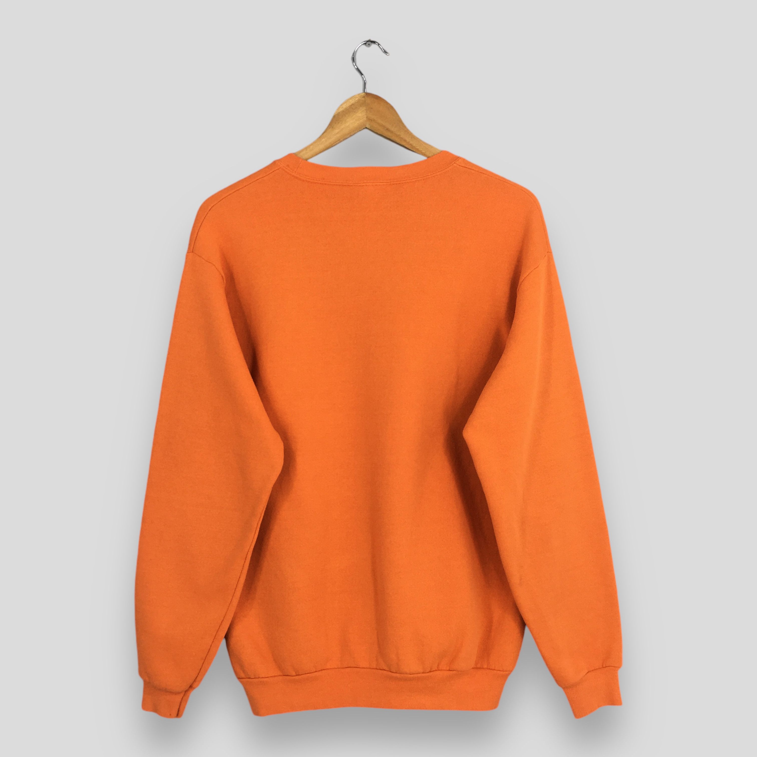 NFL × Vintage Vintage Cleveland Browns Rugby NFL Orange Sweatshirt Medium Size US M / EU 48-50 / 2 - 7 Thumbnail