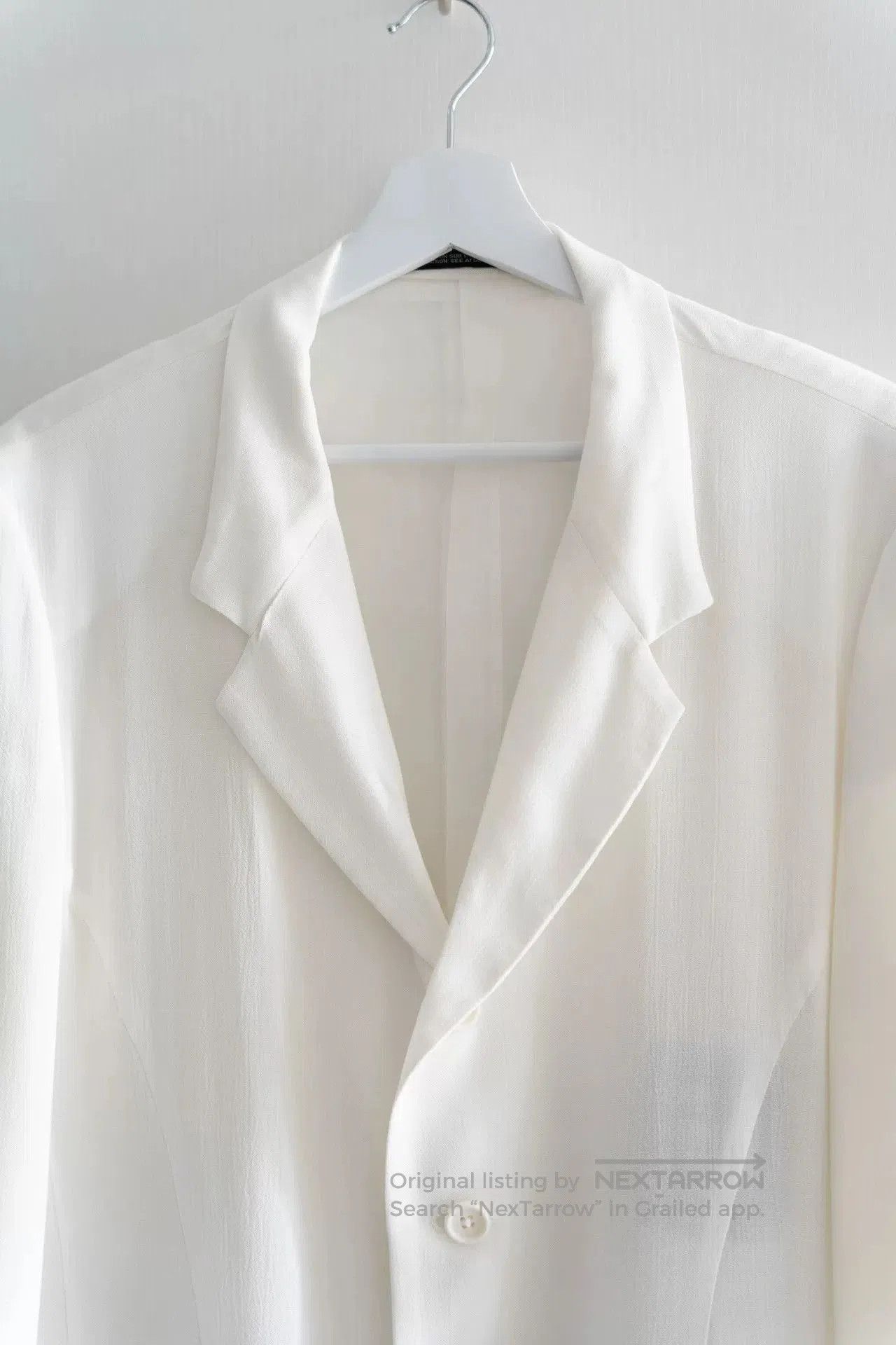 Yohji Yamamoto Yohji Yamamoto White Silk Coat and Pants Set. Size US M / EU 48-50 / 2 - 4 Thumbnail
