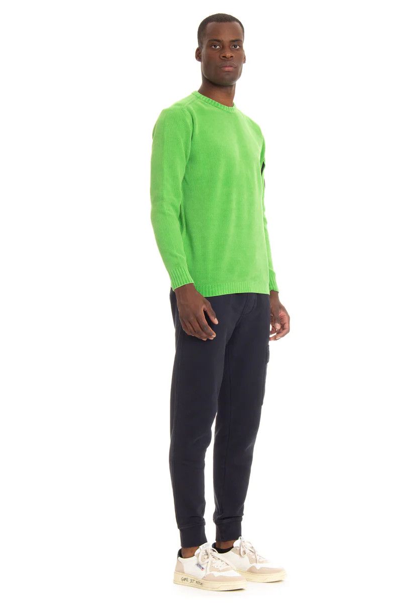 C.P. Company o1y1224 Crewneck Sweater in Green Size US M / EU 48-50 / 2 - 2 Thumbnail