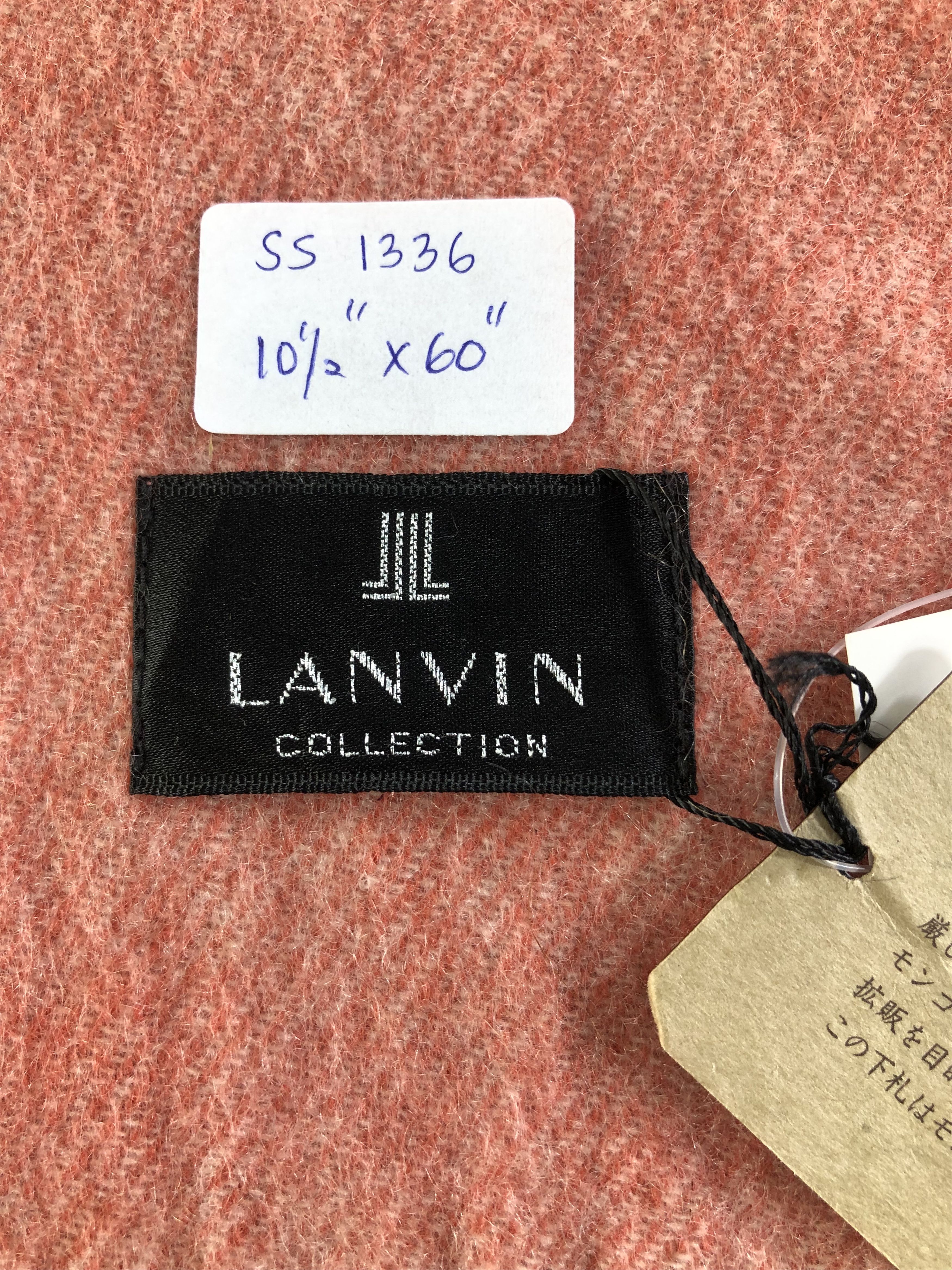 Lanvin Lanvin Cashmere Scarf / Muffler / Neckwear SS1336 Size ONE SIZE - 4 Thumbnail