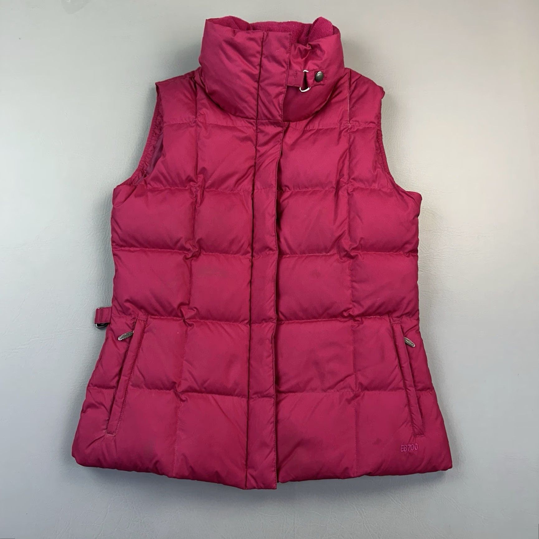 Eddie Bauer Eddie Bauer Vest Women's Small Pink 700 Fill Premium Goose Down Quilted Puffer Size S / US 4 / IT 40 - 2 Thumbnail
