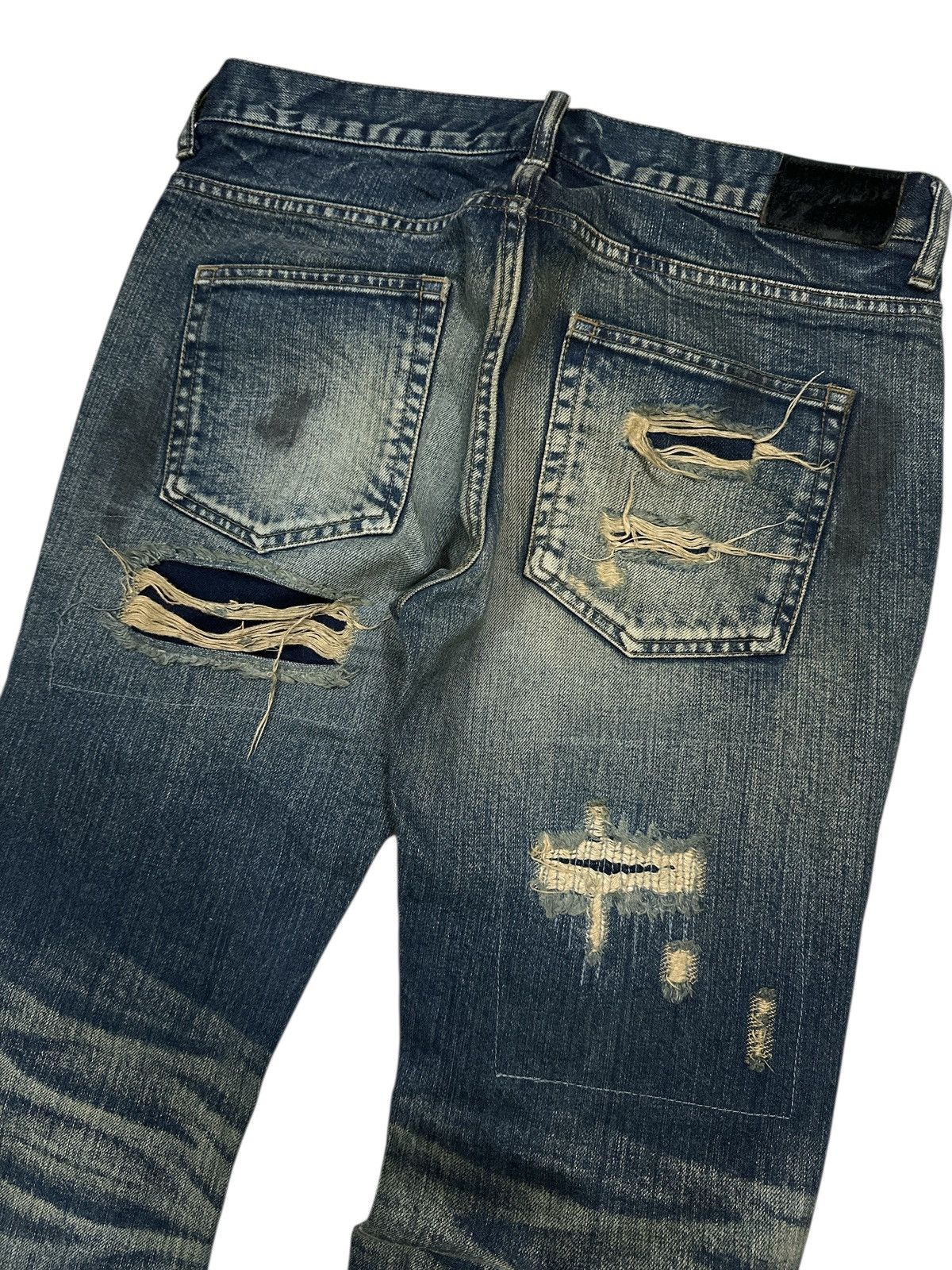 Kapital Distress JackRose Crazy Design 🎌💥 Size US 32 / EU 48 - 13 Thumbnail