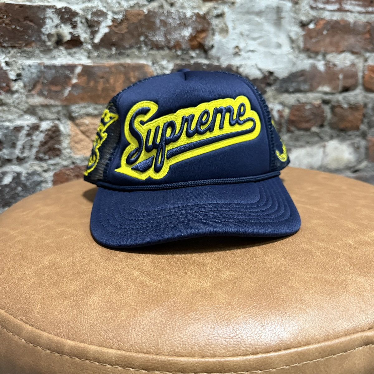 Supreme Supreme University Mesh Back 5-Panel Blue Size ONE SIZE - 1 Preview