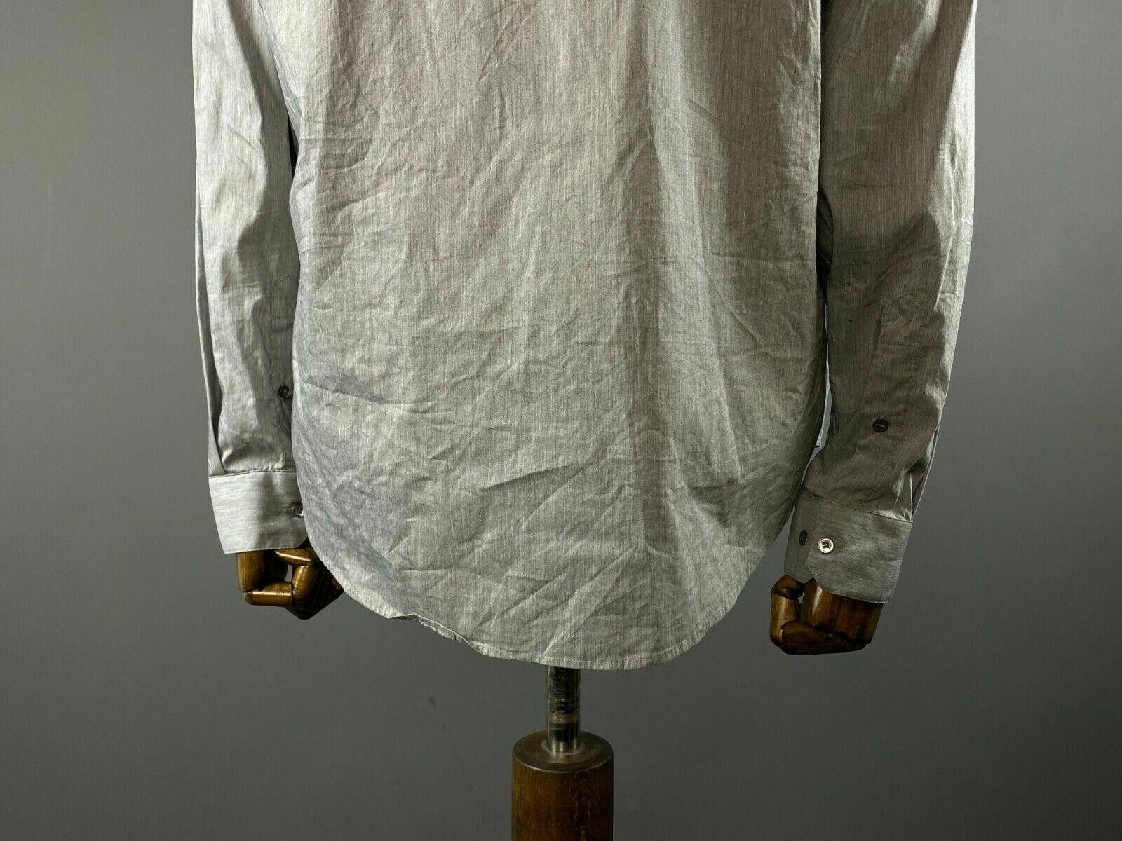Cos Cos Gray Slim Fit Button Dowbn Dress Shirt Size 42 Size US M / EU 48-50 / 2 - 7 Thumbnail