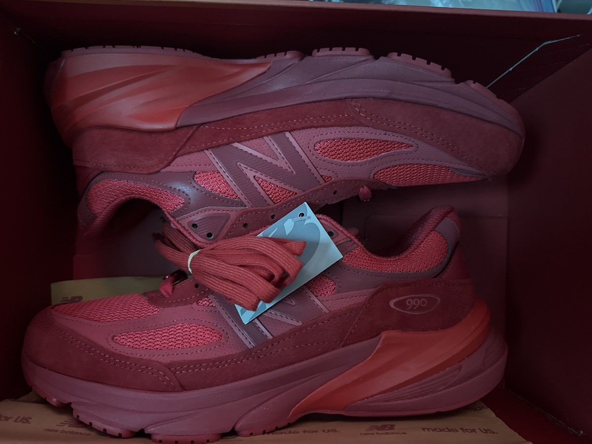 New Balance JFG X New balance 990v6 Paris red Size US 9.5 / EU 42-43 - 4 Thumbnail