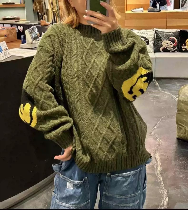 kapital Smiling pure wool sweater -2507